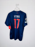 PSG FOOTBALL JERSEY 1997/1998 HOME - NGOTTY #4 (S)