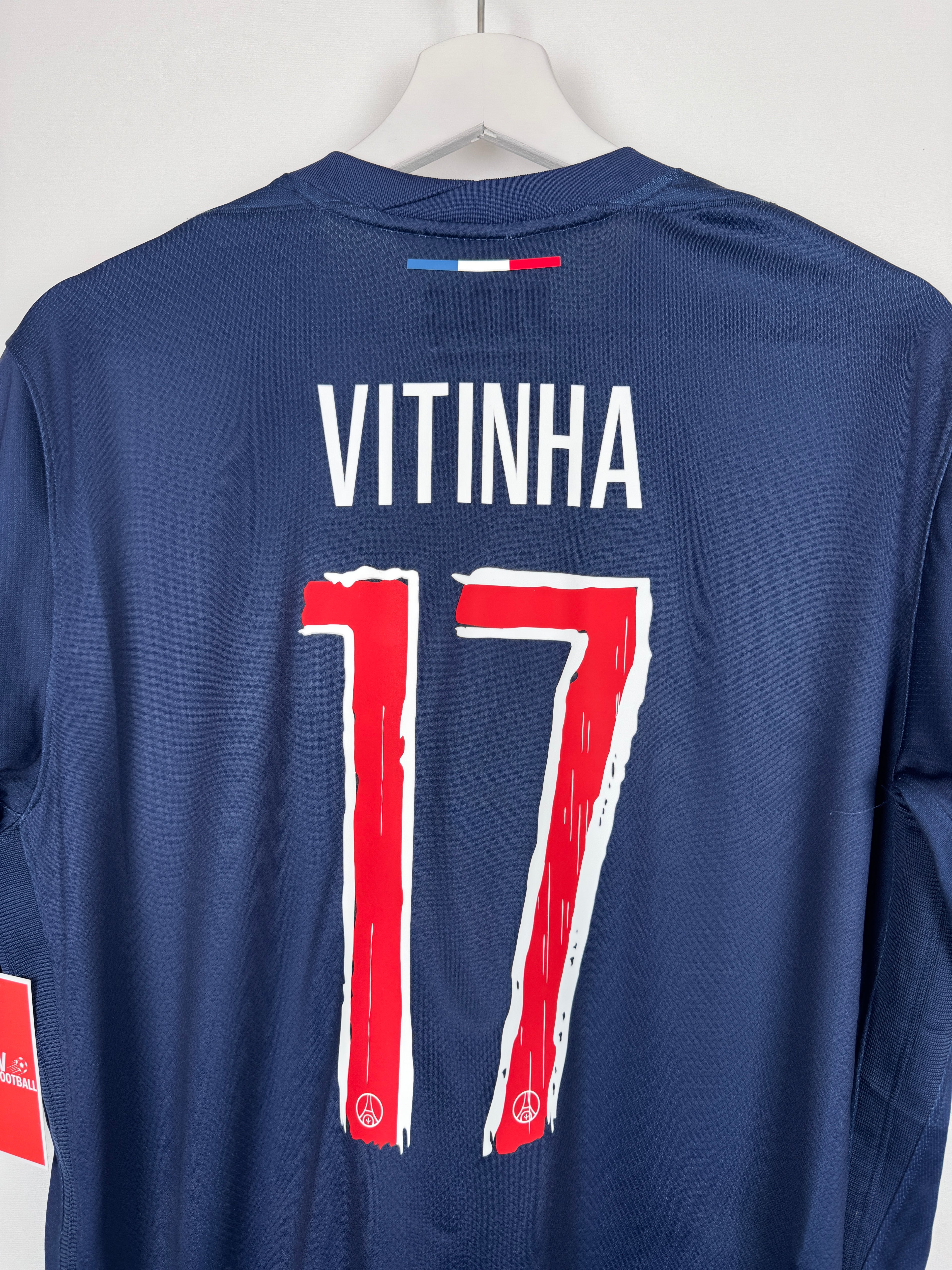 PSG FOOTBALL JERSEY 1997/1998 HOME - NGOTTY #4 (S)
