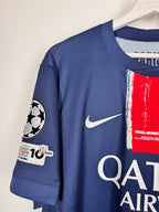 PSG FOOTBALL JERSEY 1997/1998 HOME - NGOTTY #4 (S)