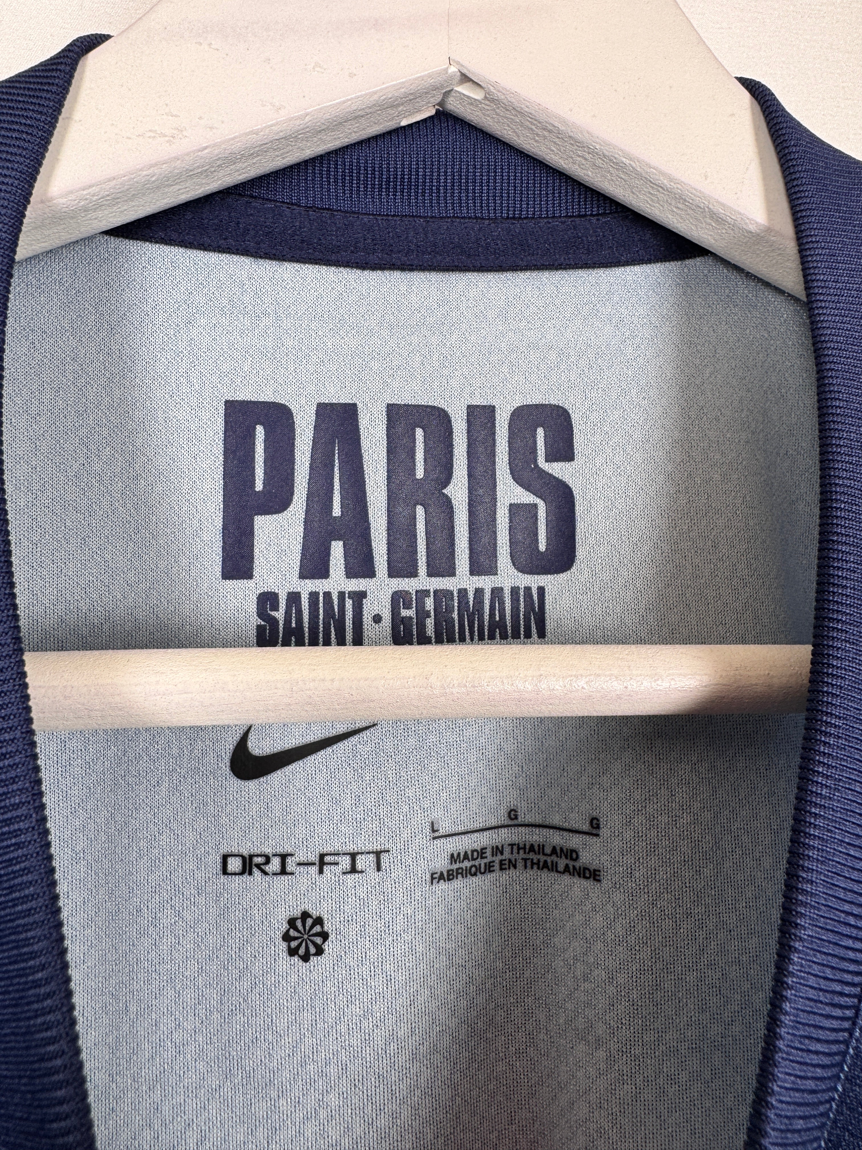 PSG FOOTBALL JERSEY 1997/1998 HOME - NGOTTY #4 (S)