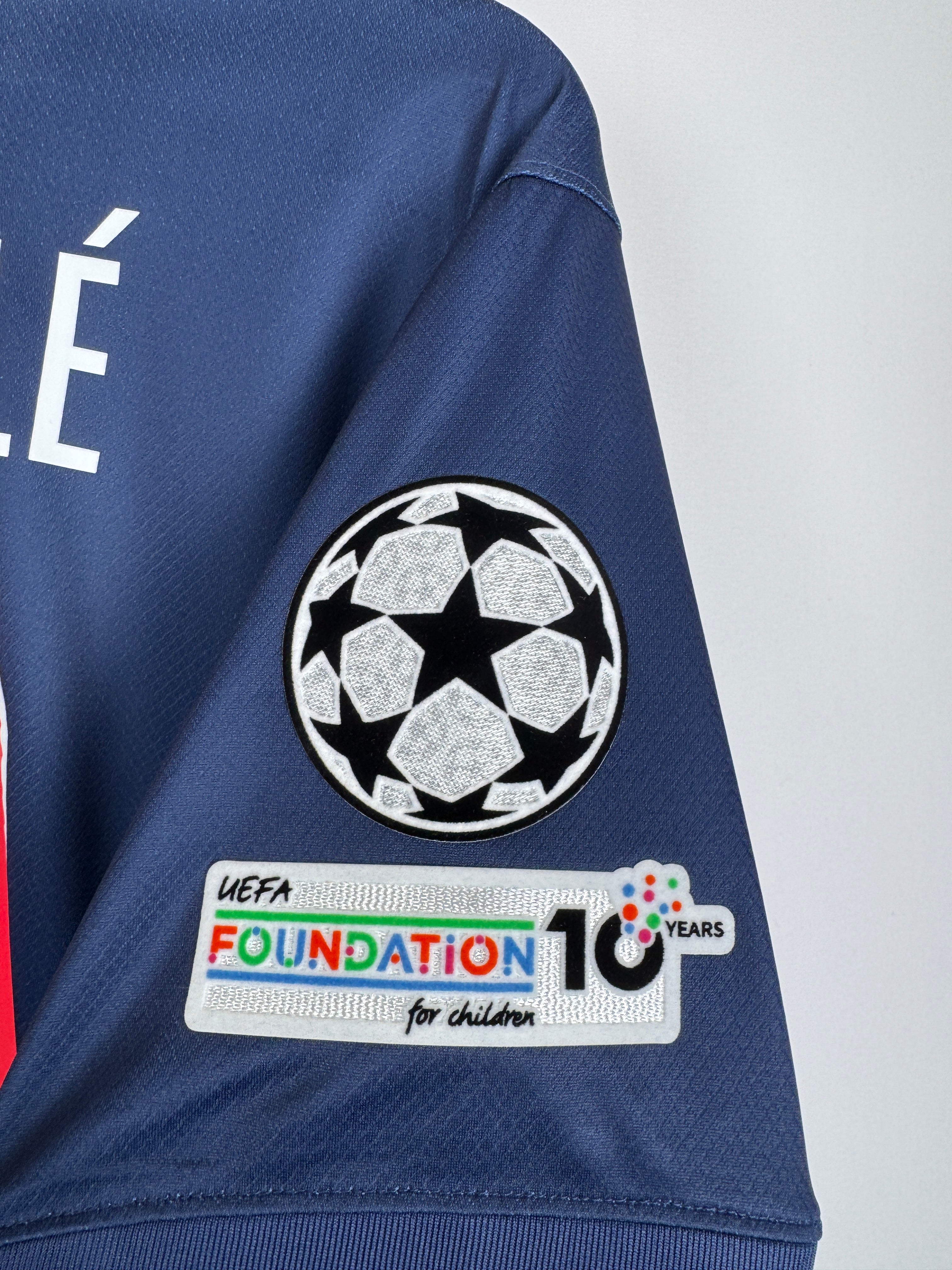 PSG FOOTBALL JERSEY 1997/1998 HOME - NGOTTY #4 (S)