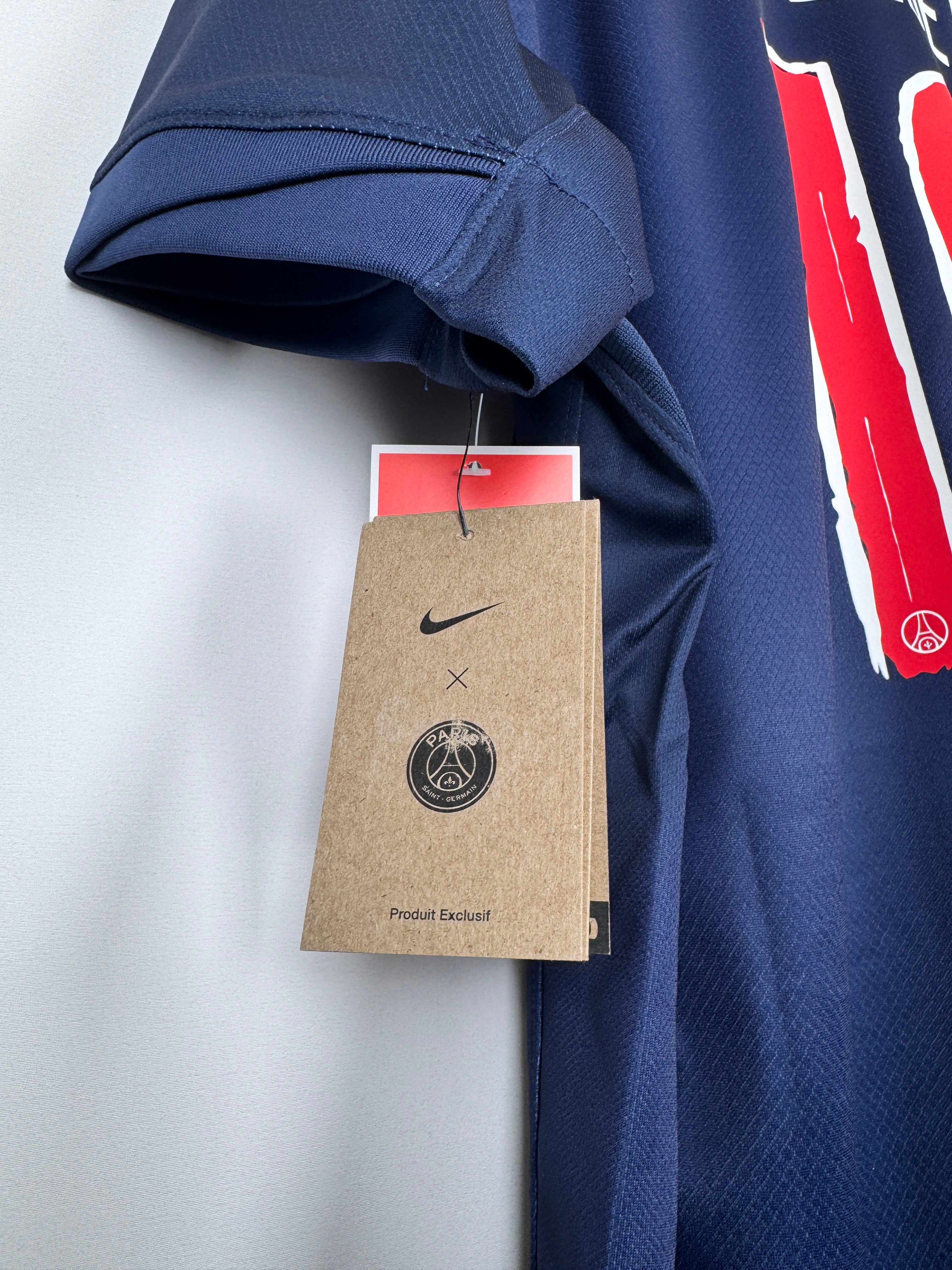 PSG FOOTBALL JERSEY 1997/1998 HOME - NGOTTY #4 (S)