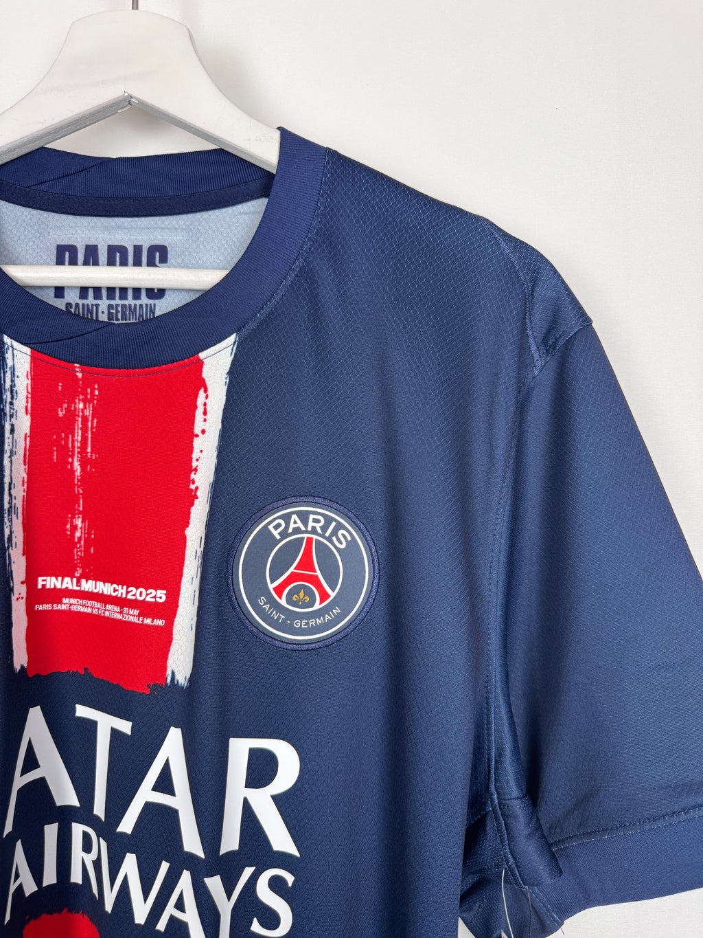 PSG FOOTBALL JERSEY 1997/1998 HOME - NGOTTY #4 (S)
