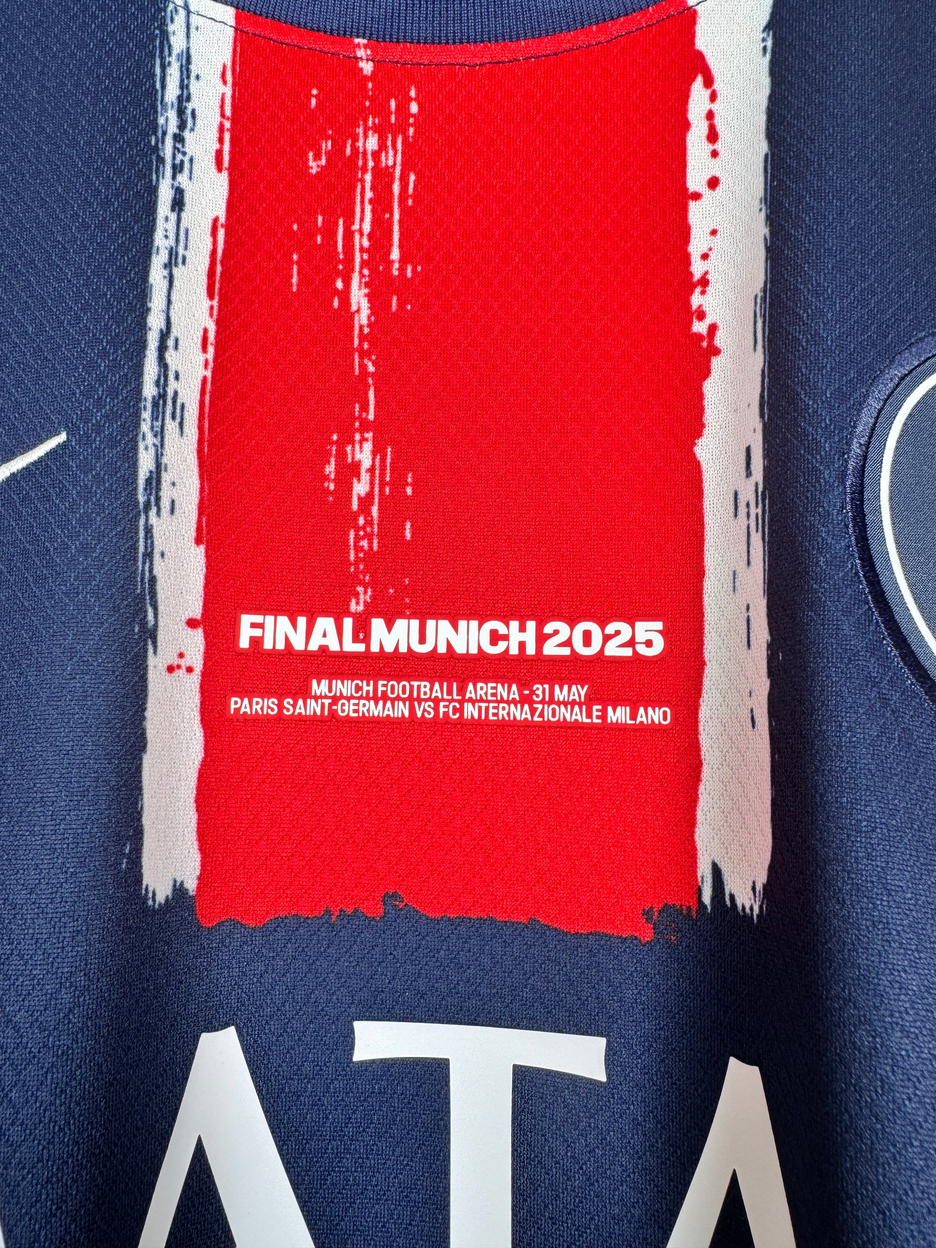 PSG FOOTBALL JERSEY 1997/1998 HOME - NGOTTY #4 (S)