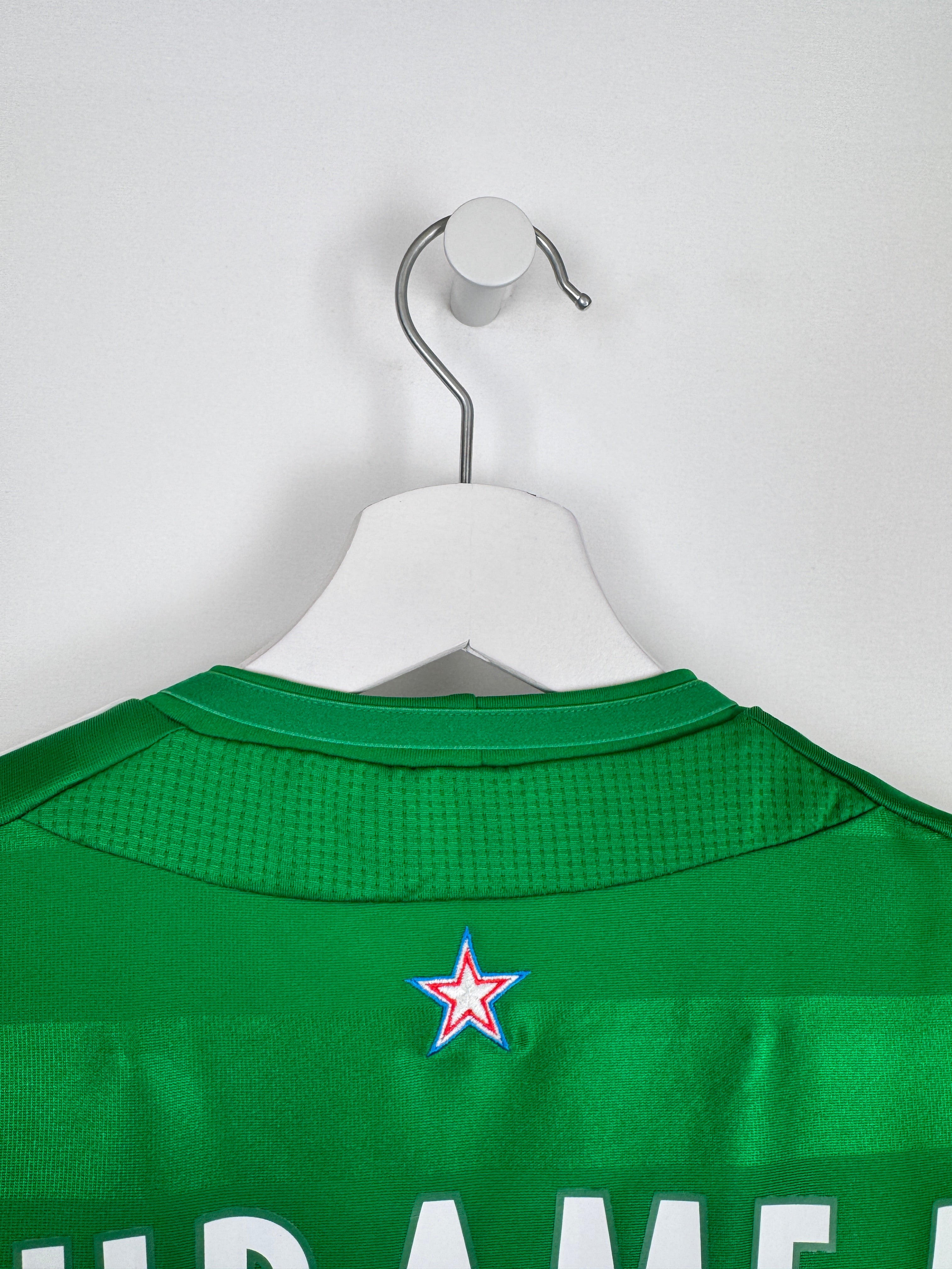 PSG FOOTBALL JERSEY 1997/1998 HOME - NGOTTY #4 (S)