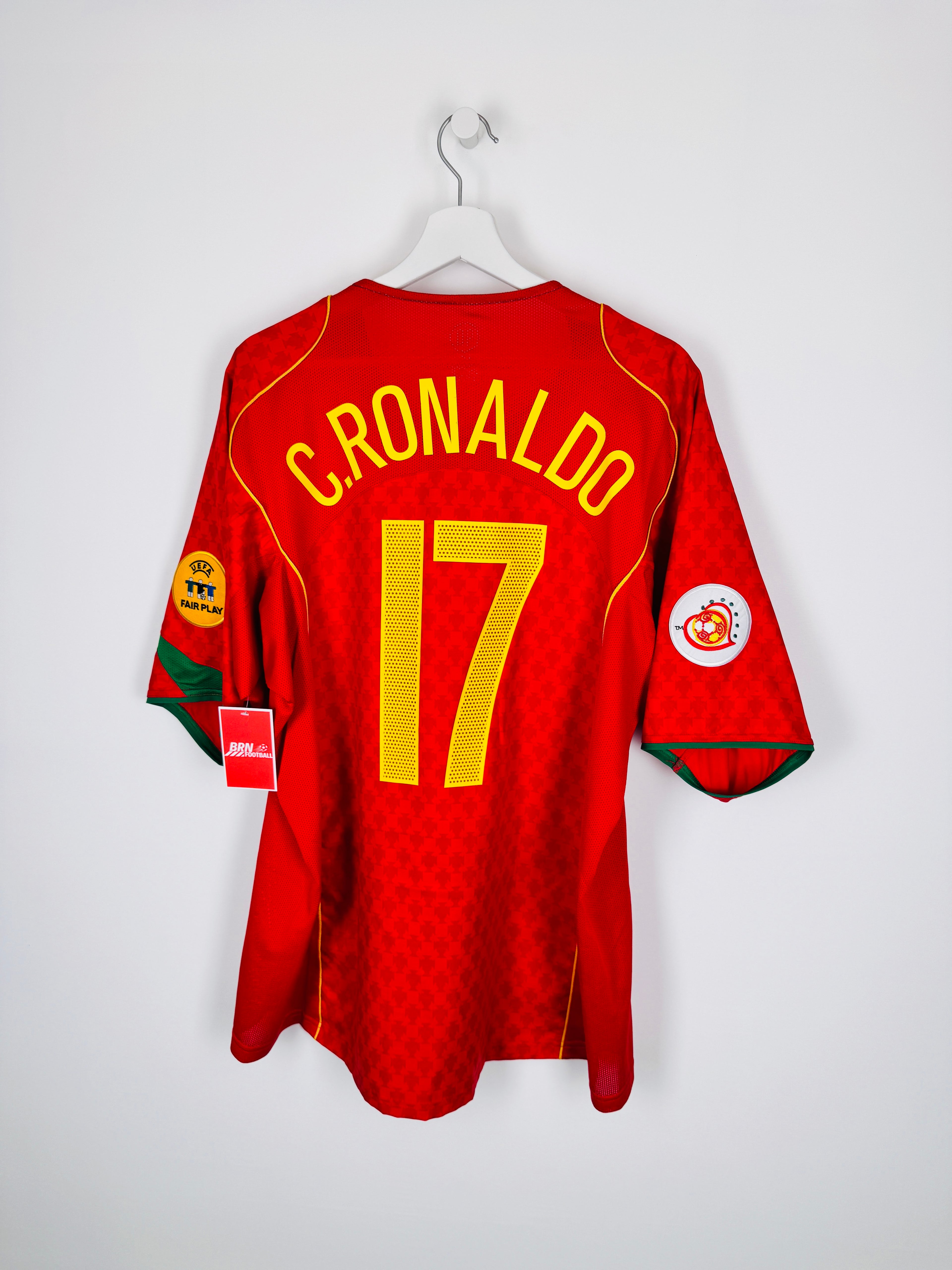 PSG FOOTBALL JERSEY 1997/1998 HOME - NGOTTY #4 (S)