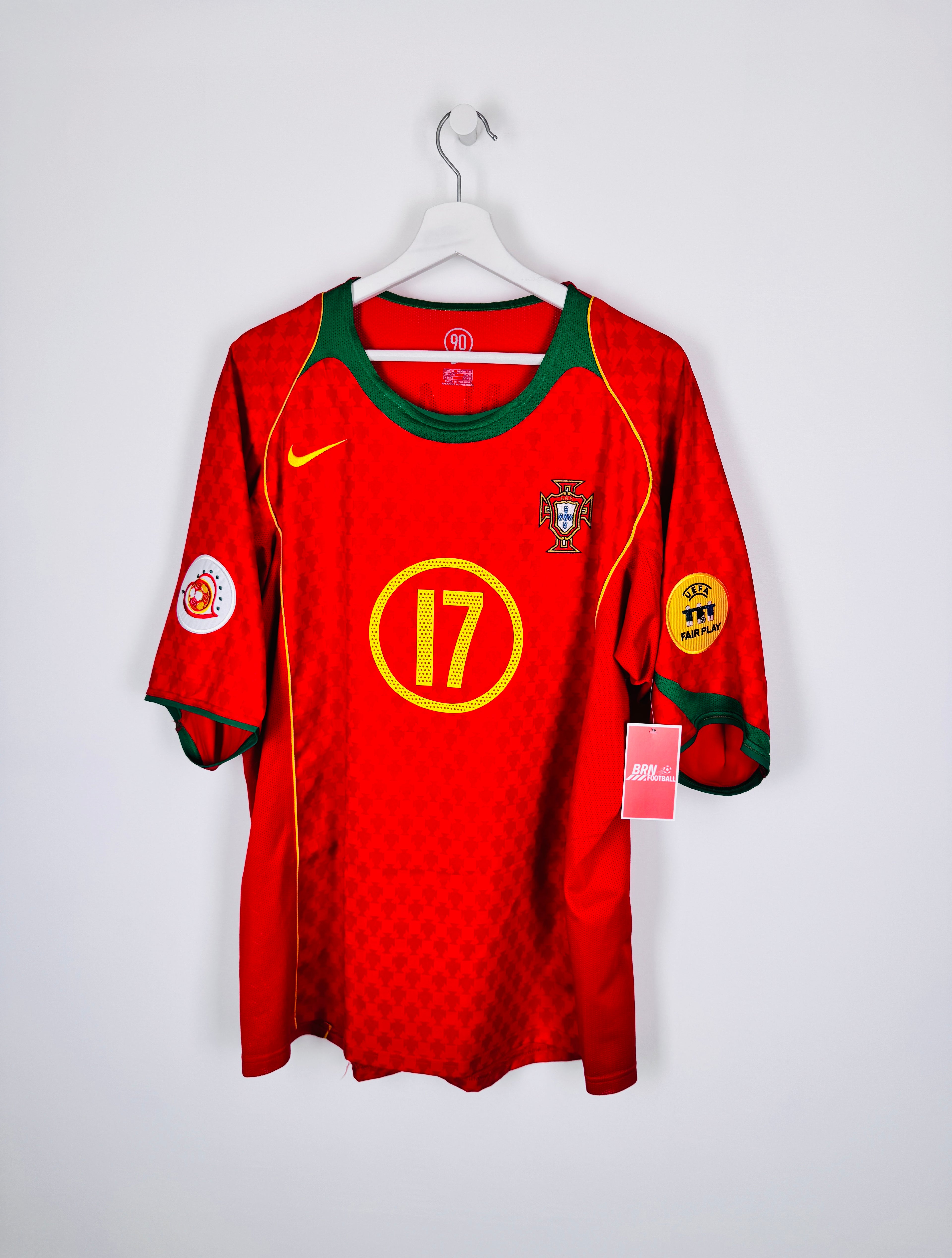 PSG FOOTBALL JERSEY 1997/1998 HOME - NGOTTY #4 (S)