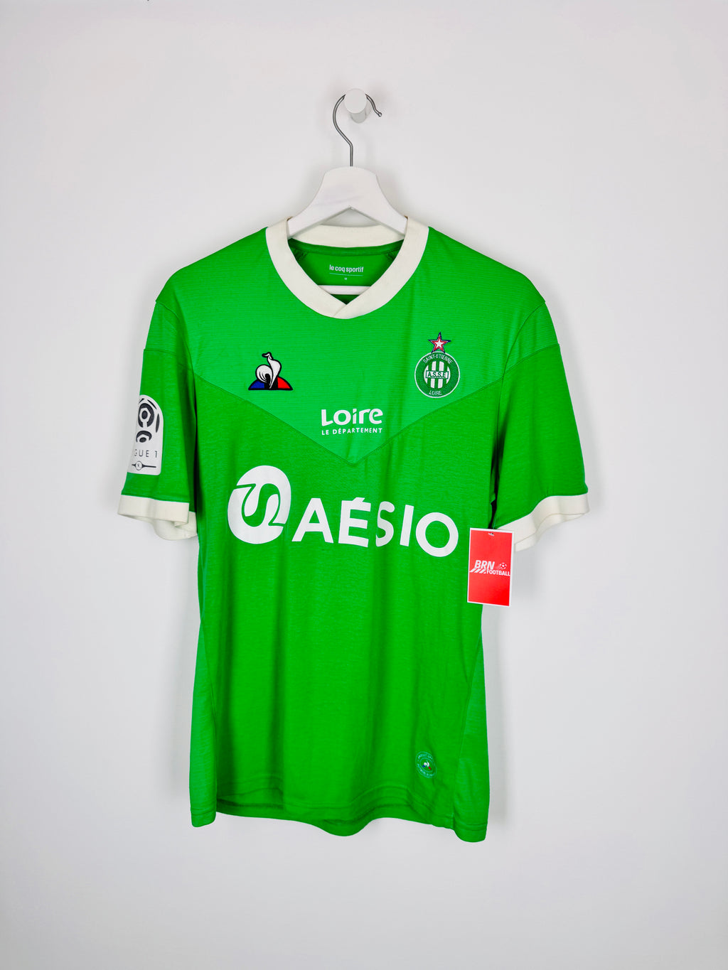 PSG FOOTBALL JERSEY 1997/1998 HOME - NGOTTY #4 (S)