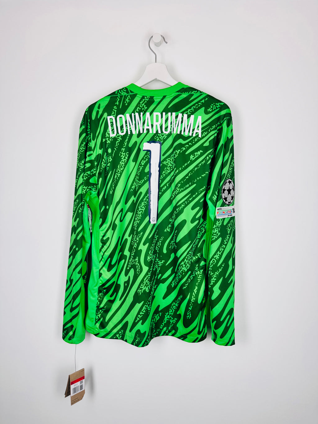 PSG FOOTBALL JERSEY 1997/1998 HOME - NGOTTY #4 (S)