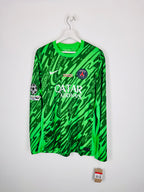 PSG FOOTBALL JERSEY 1997/1998 HOME - NGOTTY #4 (S)