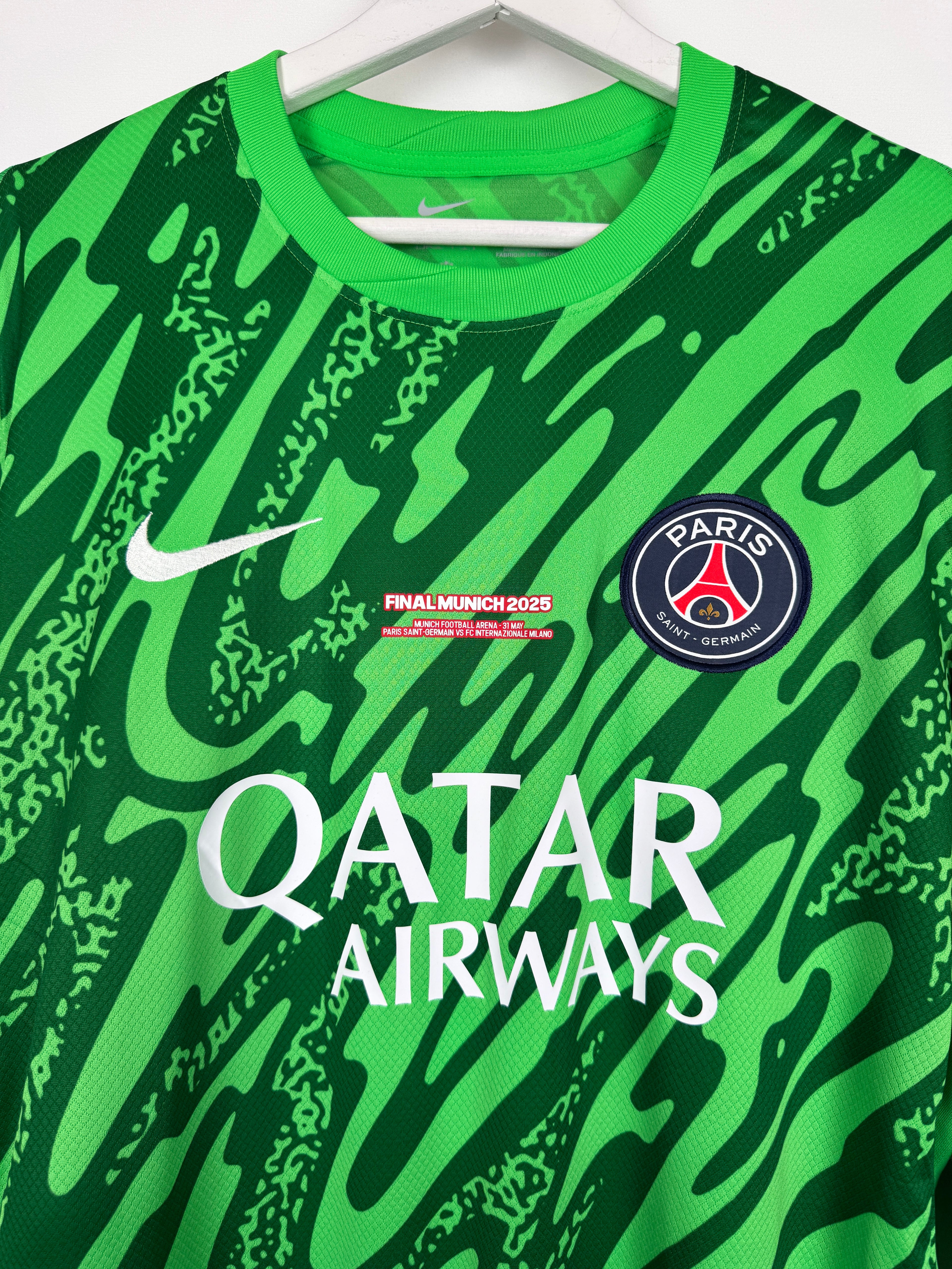 PSG FOOTBALL JERSEY 1997/1998 HOME - NGOTTY #4 (S)