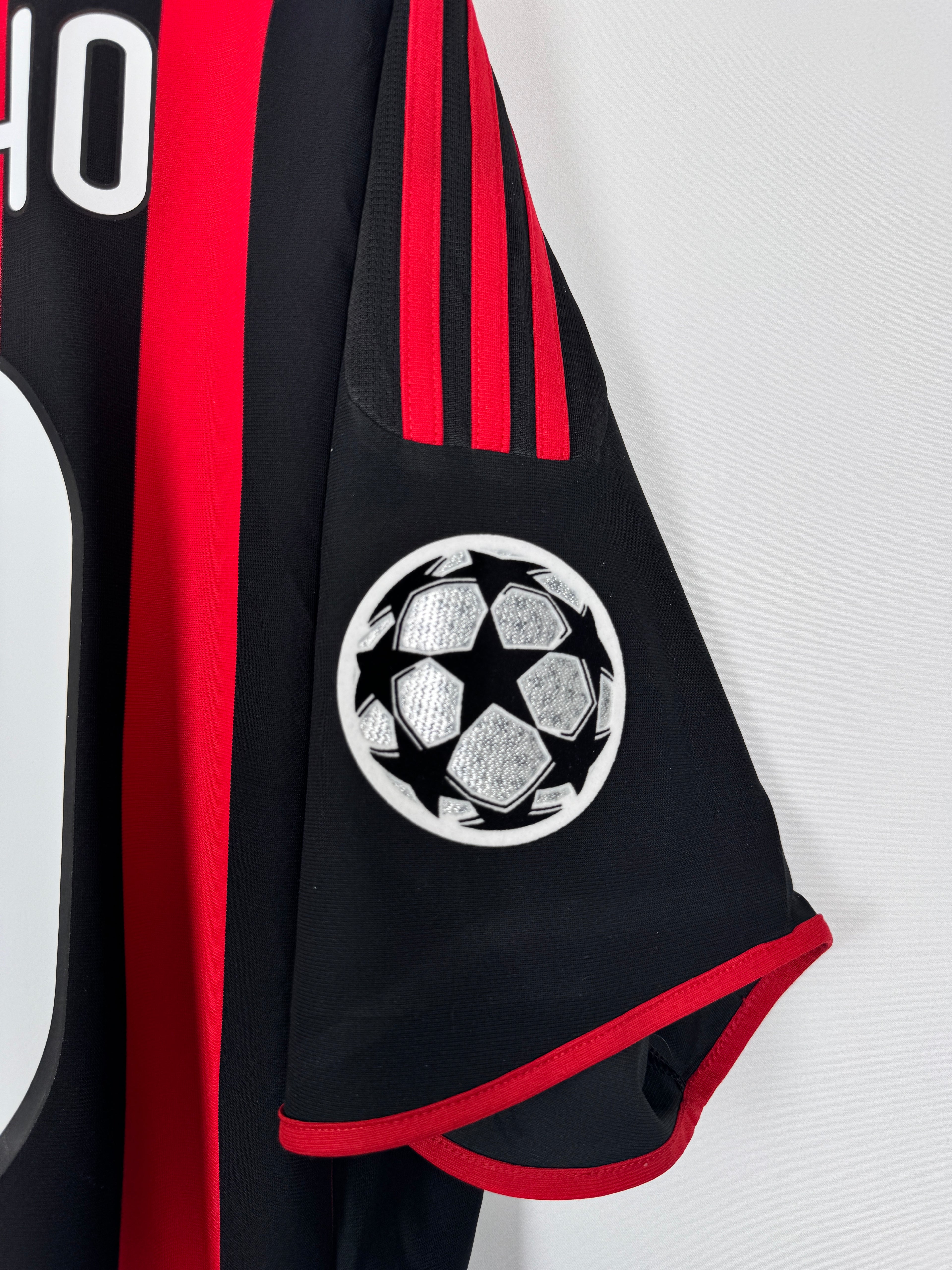 MAILLOT DE FOOTBALL MILAN AC 2009/2010 DOMICILE - RONALDINHO #80 (XL)