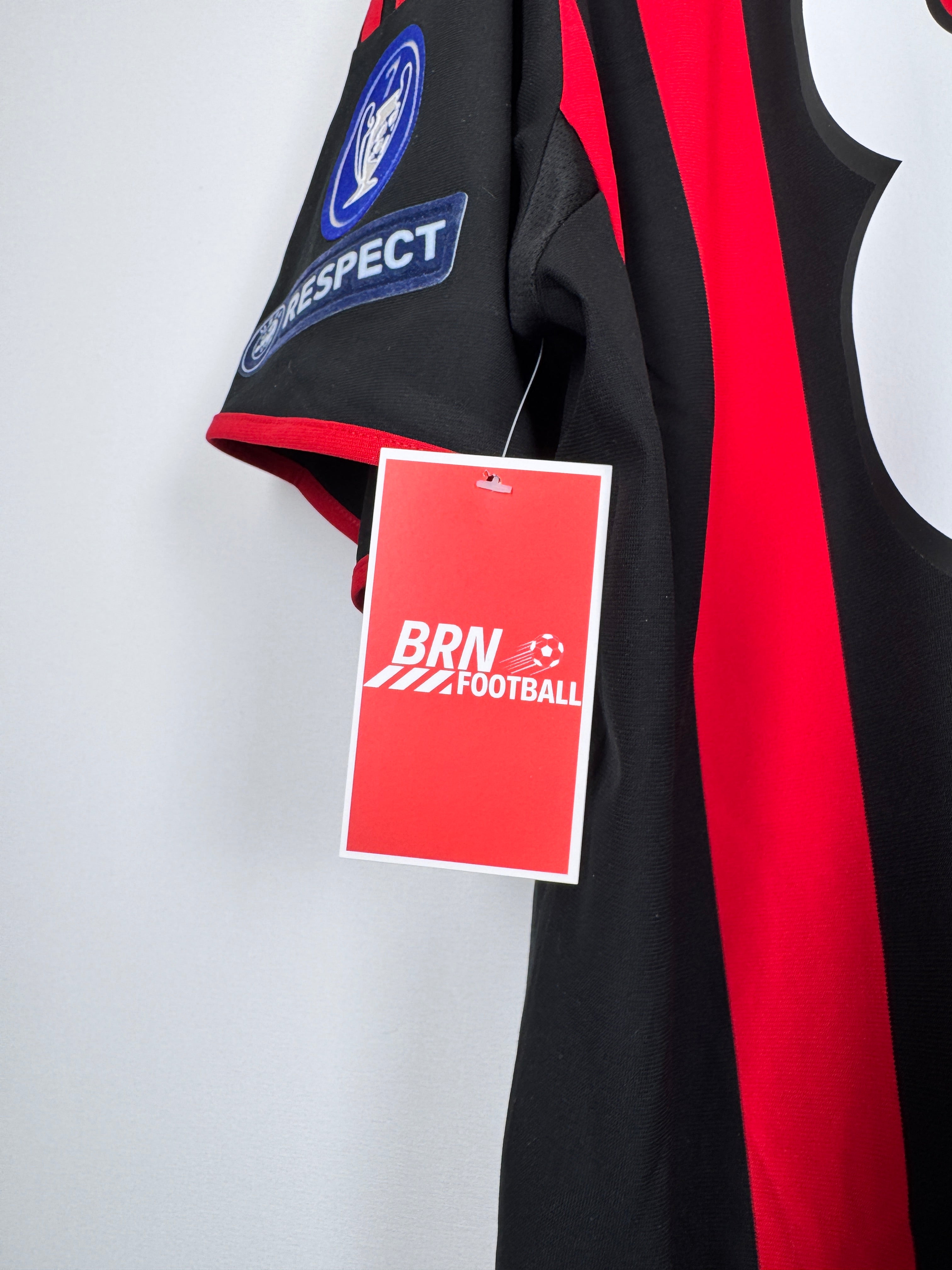 MAILLOT DE FOOTBALL MILAN AC 2009/2010 DOMICILE - RONALDINHO #80 (XL)