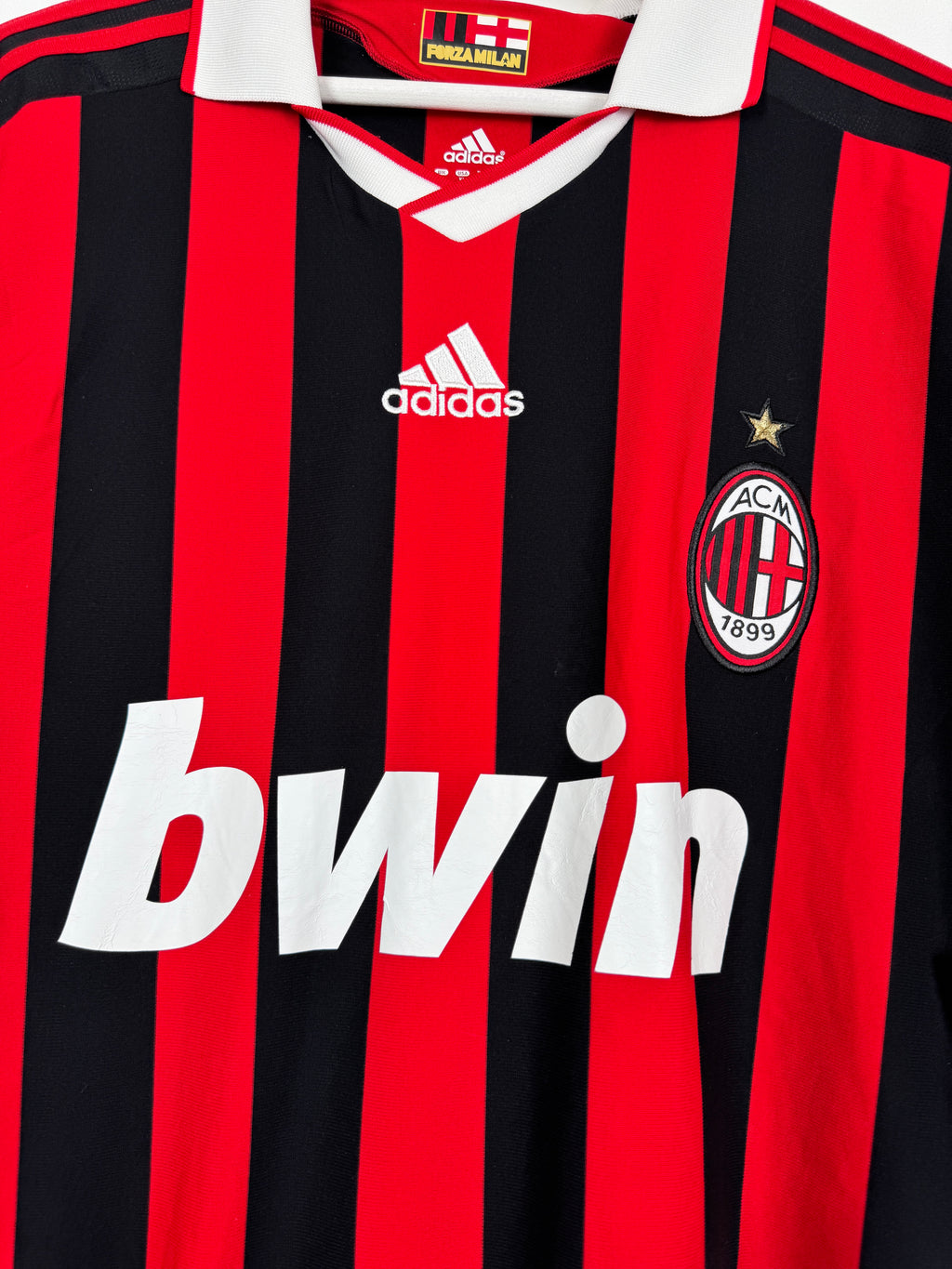MAILLOT DE FOOTBALL MILAN AC 2009/2010 DOMICILE - RONALDINHO #80 (XL)
