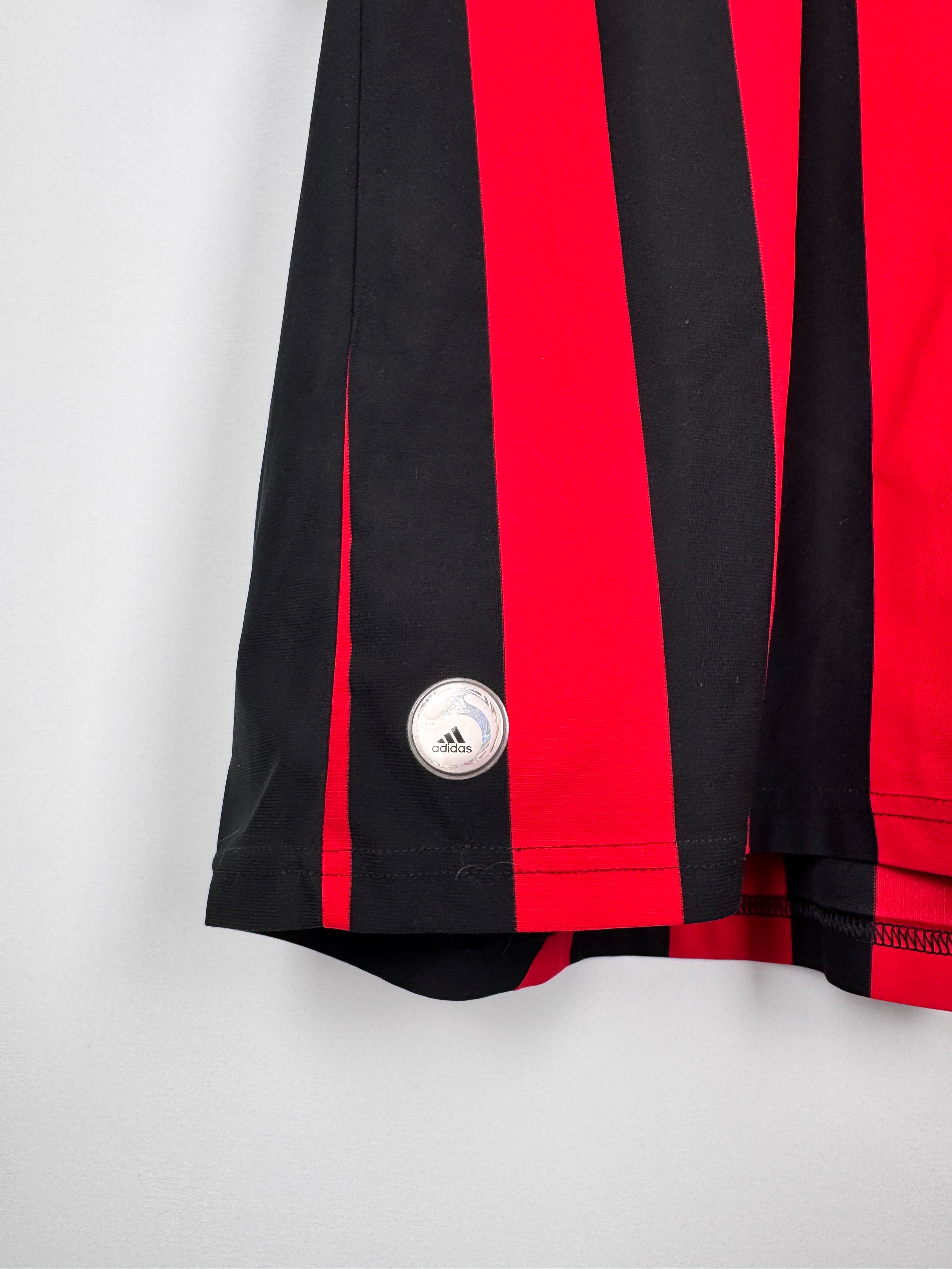 MAILLOT DE FOOTBALL MILAN AC 2009/2010 DOMICILE - RONALDINHO #80 (XL)