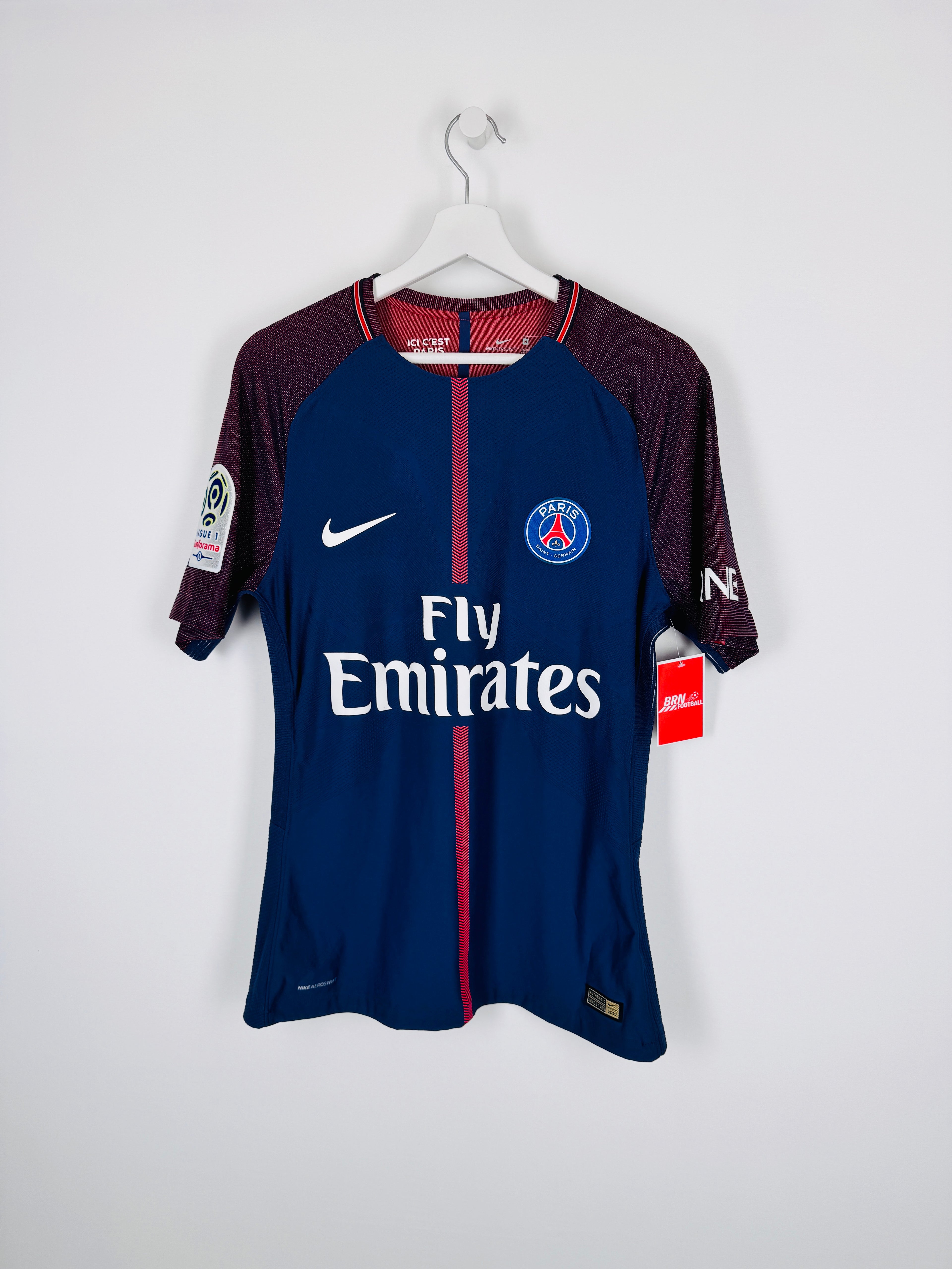 PSG FOOTBALL JERSEY 1997/1998 HOME - NGOTTY #4 (S)