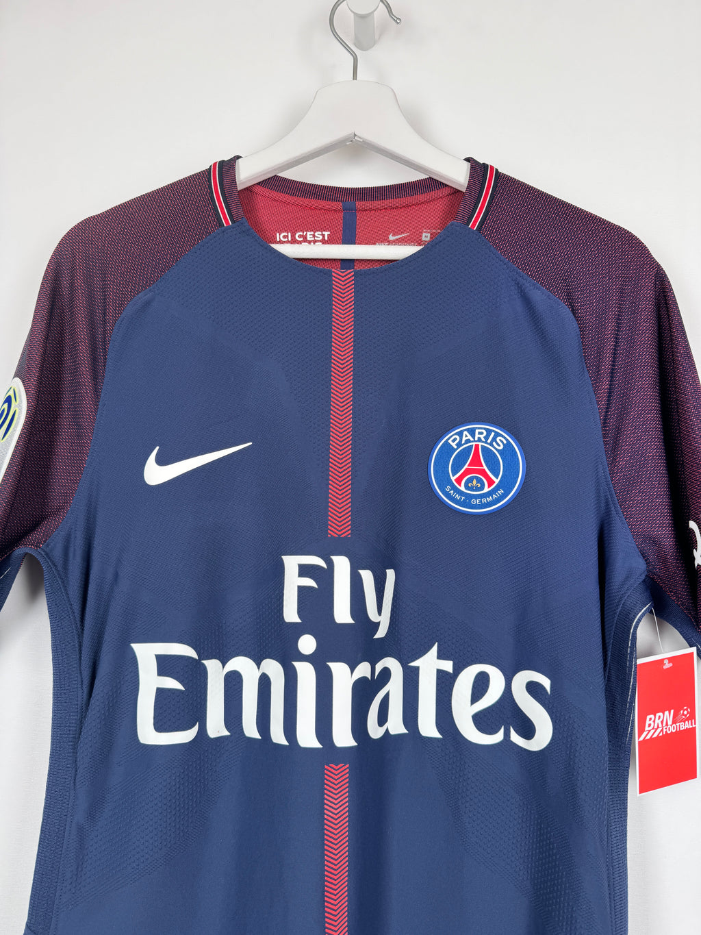 PSG FOOTBALL JERSEY 1997/1998 HOME - NGOTTY #4 (S)