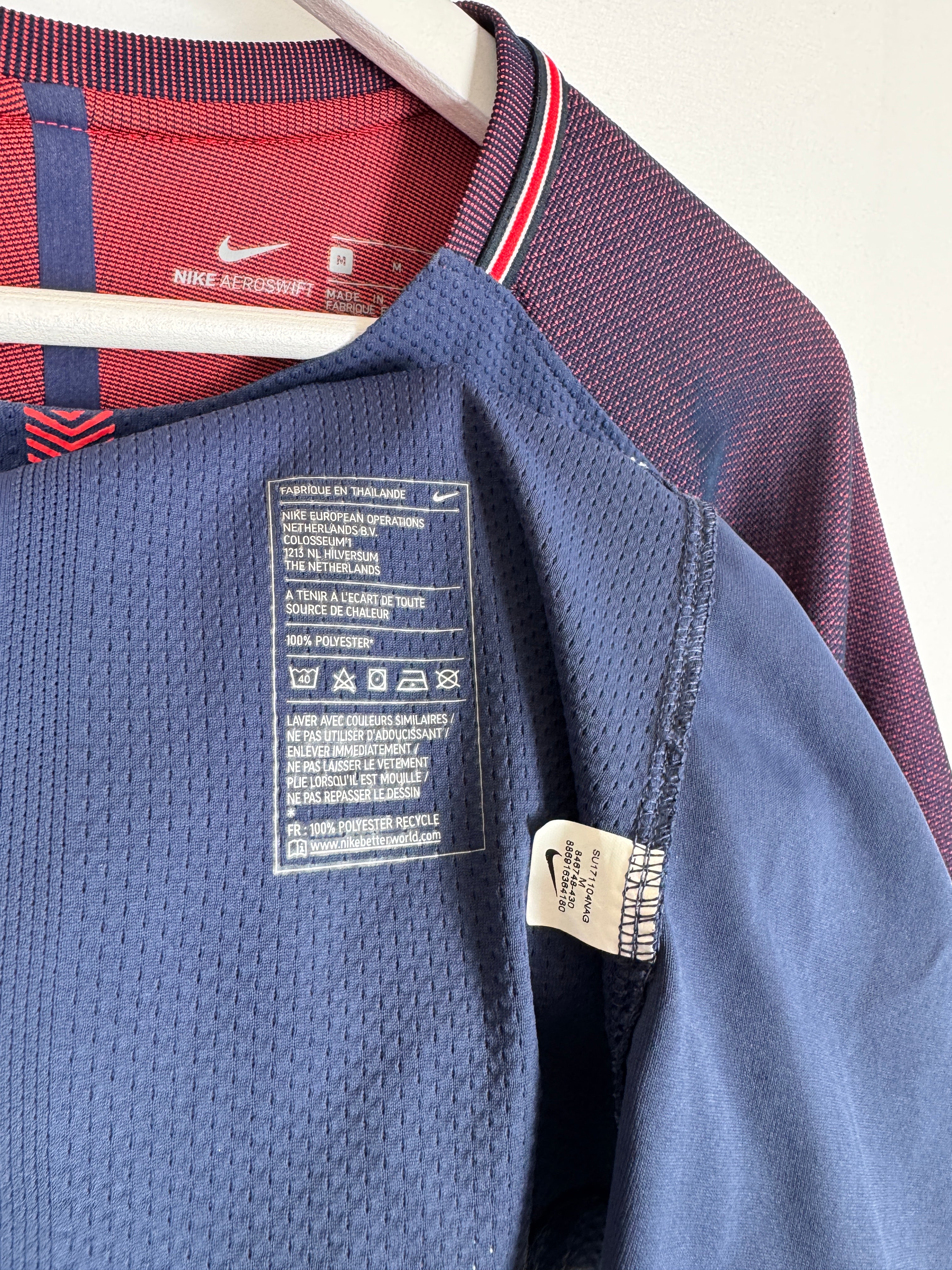 PSG FOOTBALL JERSEY 1997/1998 HOME - NGOTTY #4 (S)