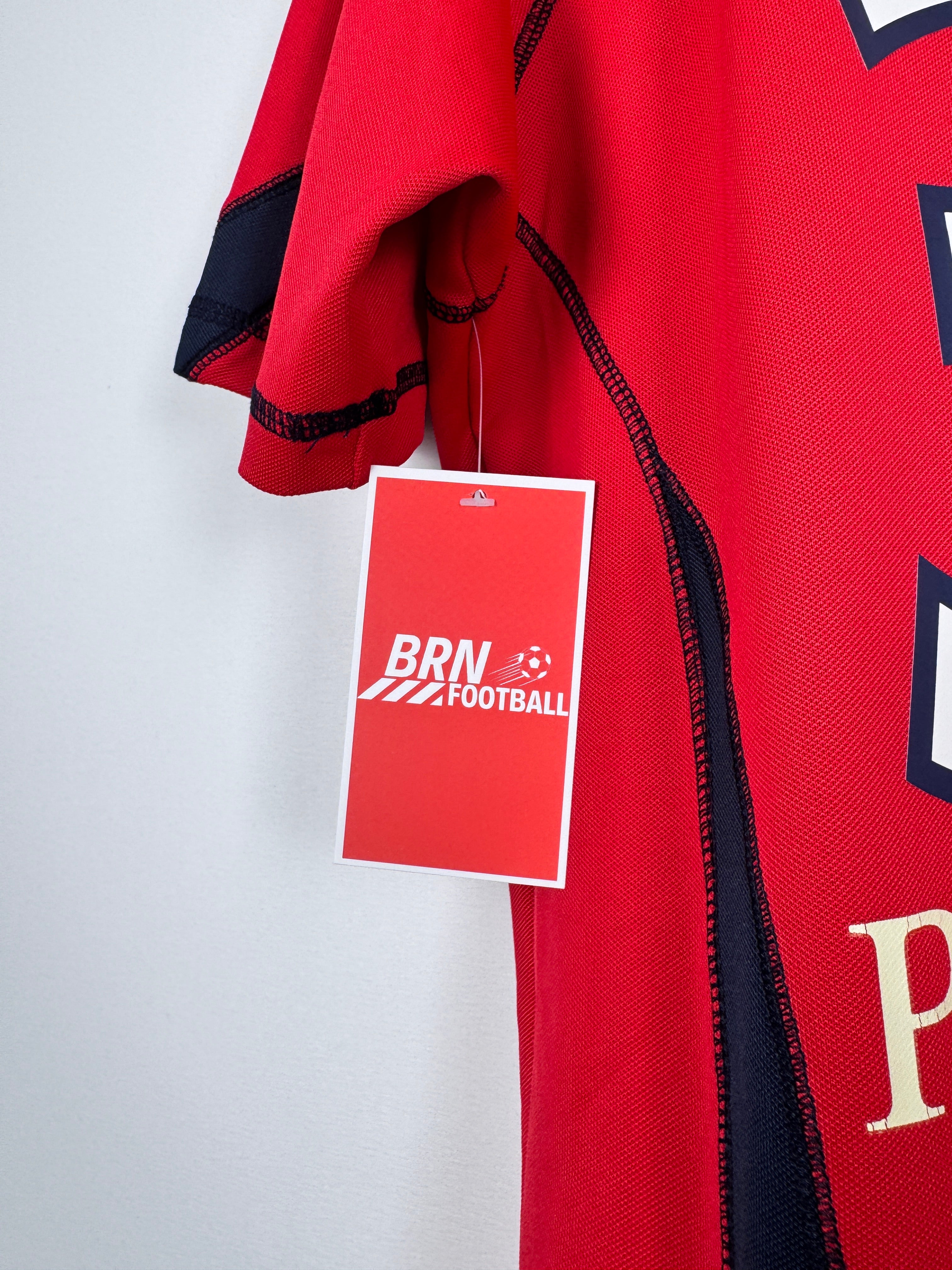 PSG FOOTBALL JERSEY 1997/1998 HOME - NGOTTY #4 (S)