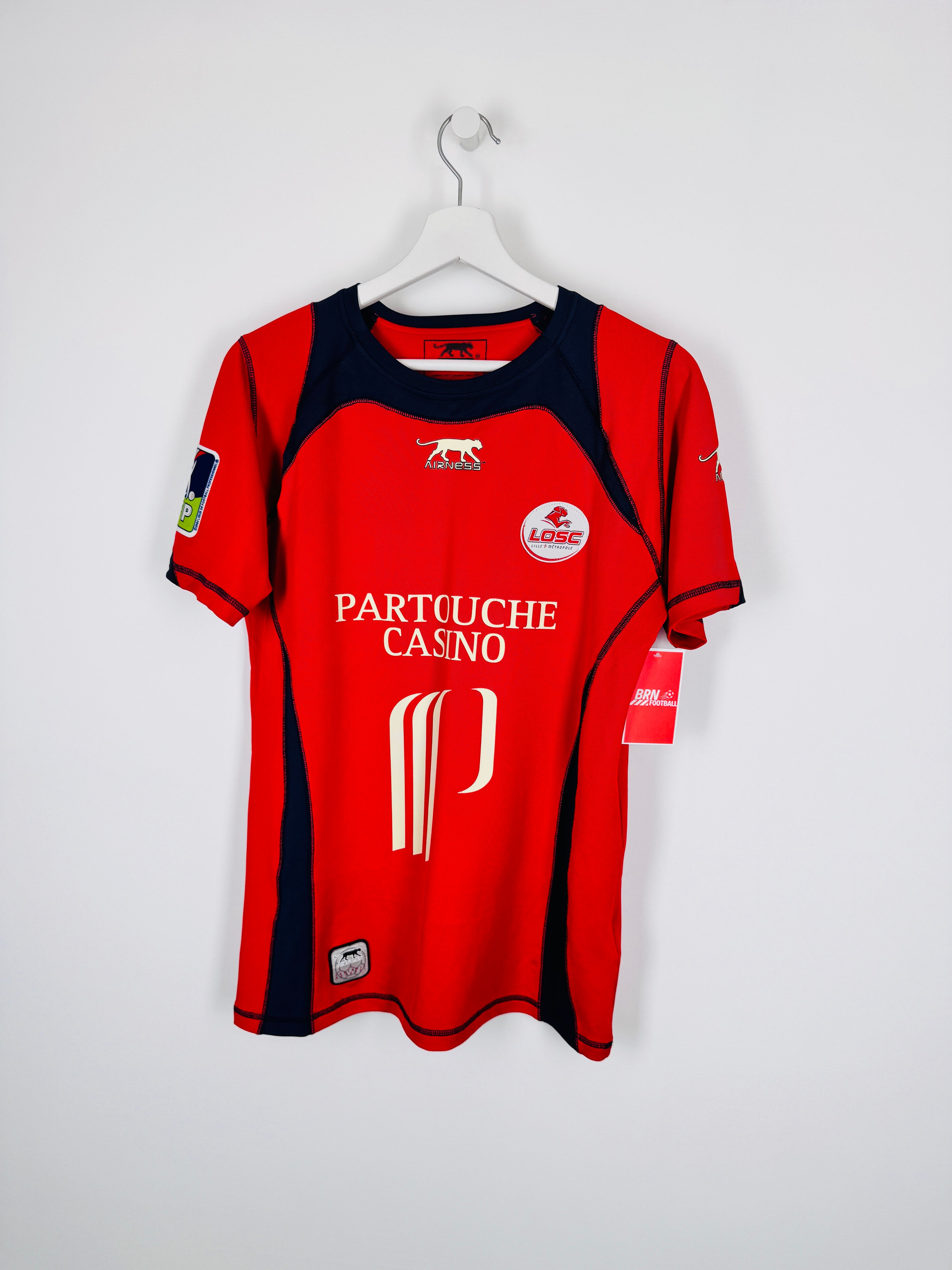 PSG FOOTBALL JERSEY 1997/1998 HOME - NGOTTY #4 (S)