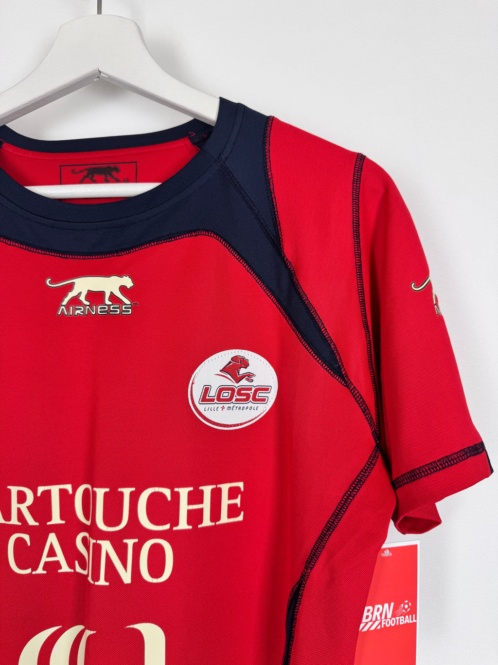 PSG FOOTBALL JERSEY 1997/1998 HOME - NGOTTY #4 (S)