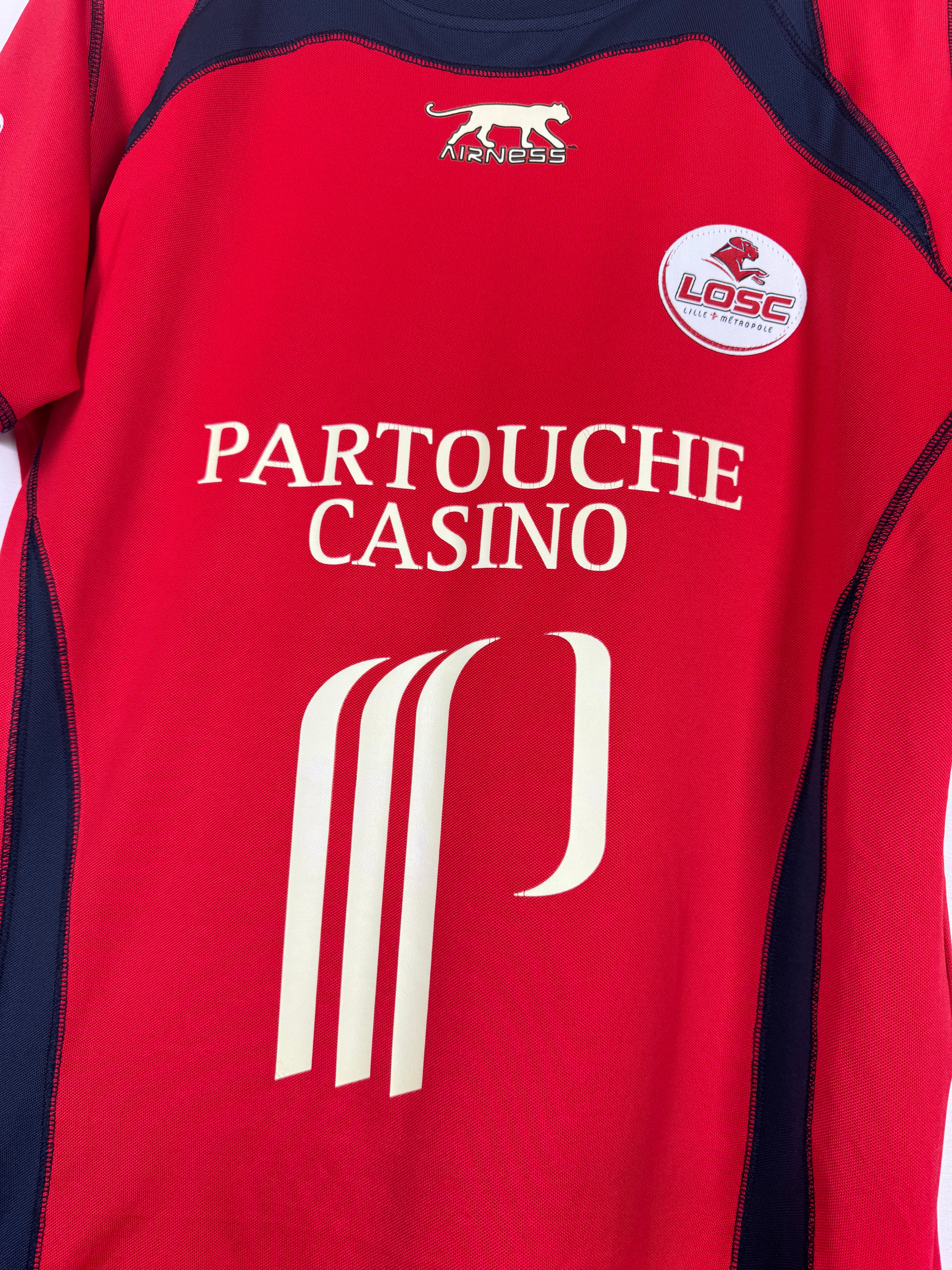 PSG FOOTBALL JERSEY 1997/1998 HOME - NGOTTY #4 (S)
