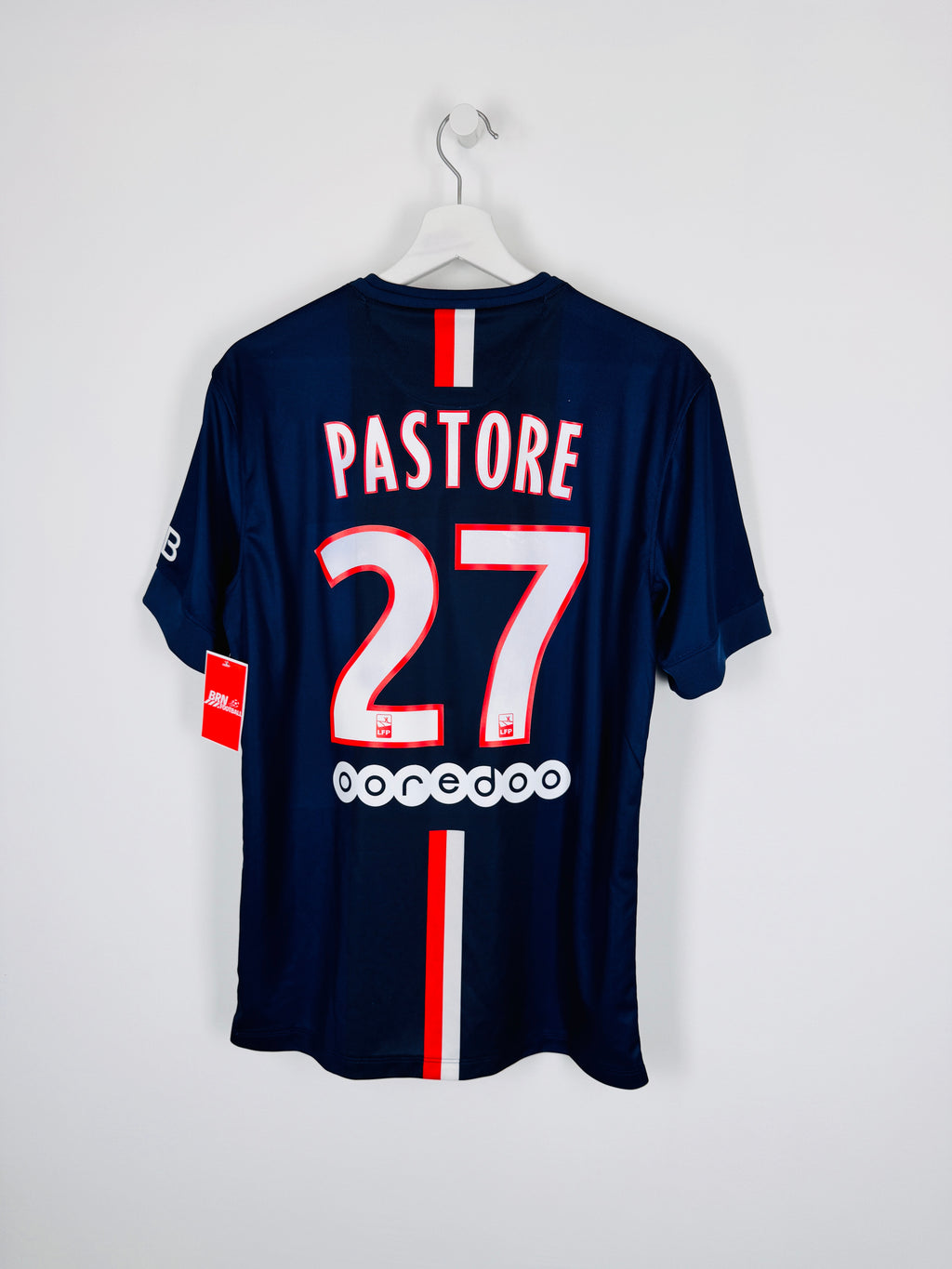 PSG FOOTBALL JERSEY 1997/1998 HOME - NGOTTY #4 (S)