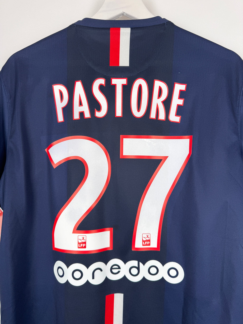 PSG FOOTBALL JERSEY 1997/1998 HOME - NGOTTY #4 (S)