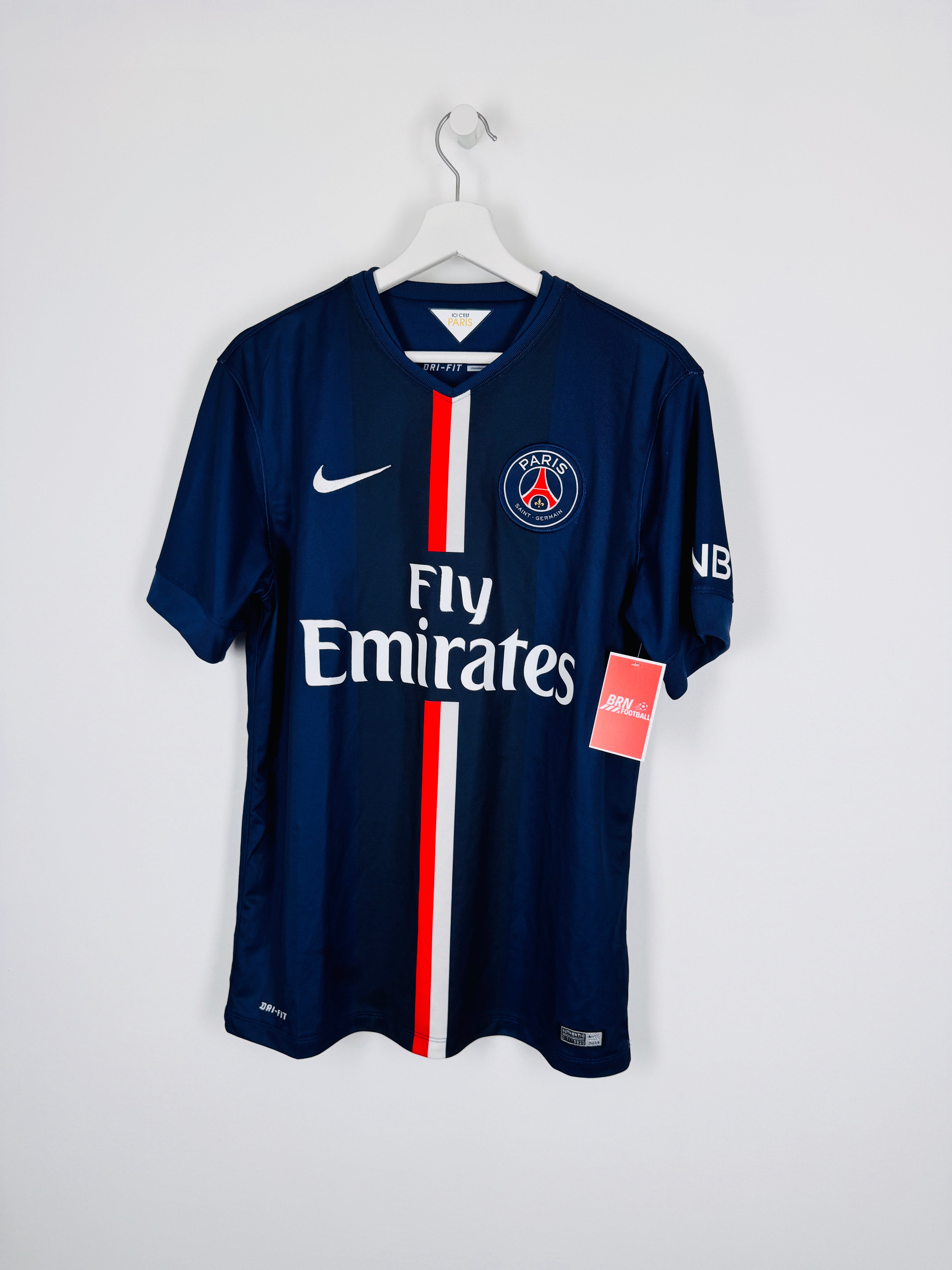 PSG FOOTBALL JERSEY 1997/1998 HOME - NGOTTY #4 (S)