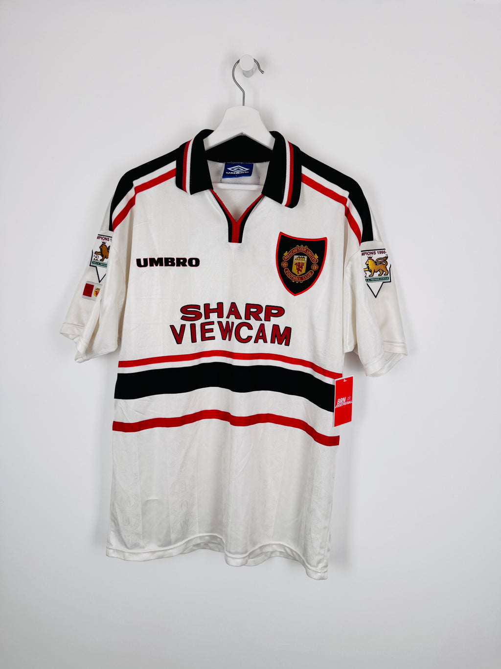 PSG FOOTBALL JERSEY 1997/1998 HOME - NGOTTY #4 (S)