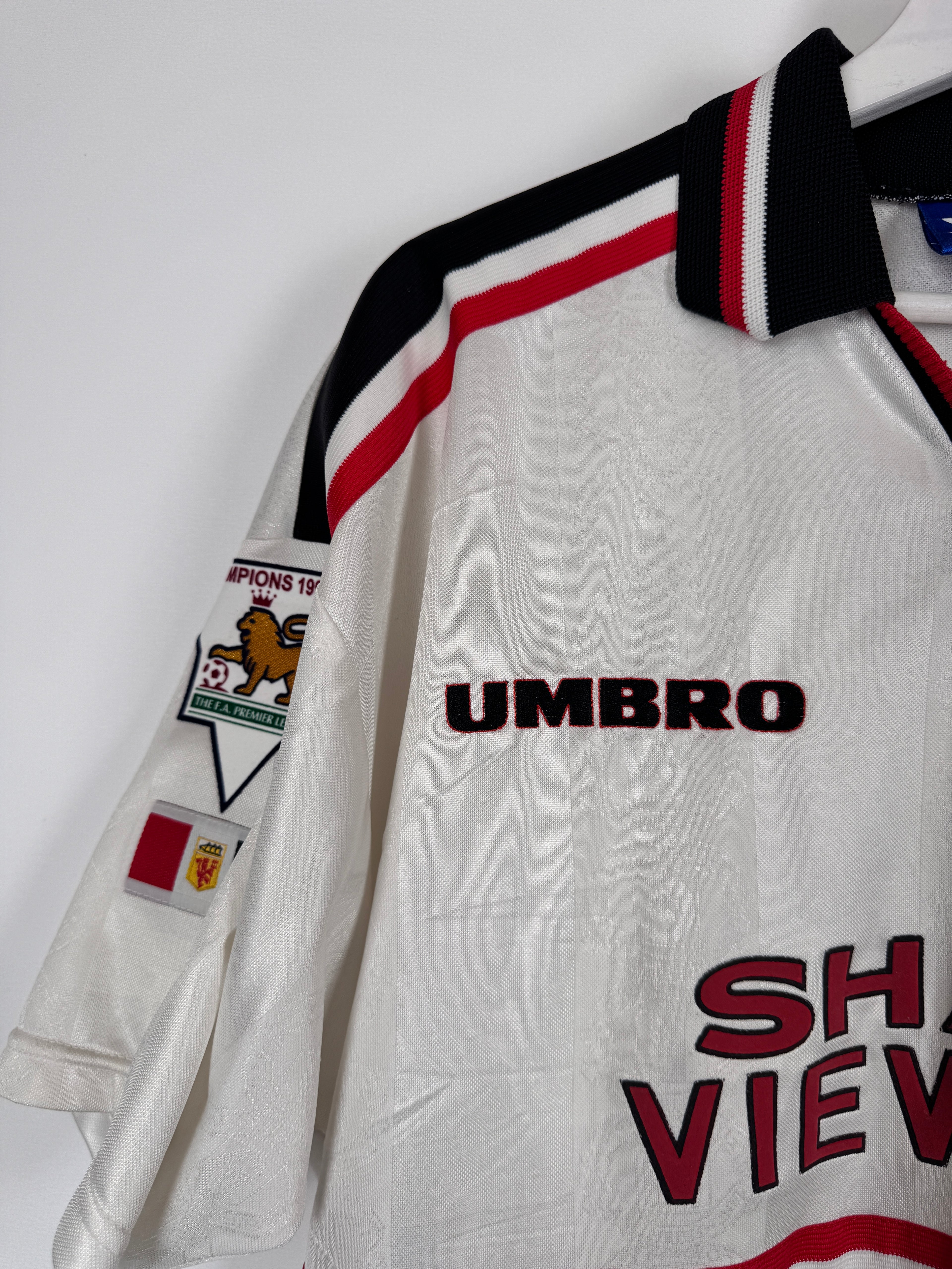 PSG FOOTBALL JERSEY 1997/1998 HOME - NGOTTY #4 (S)