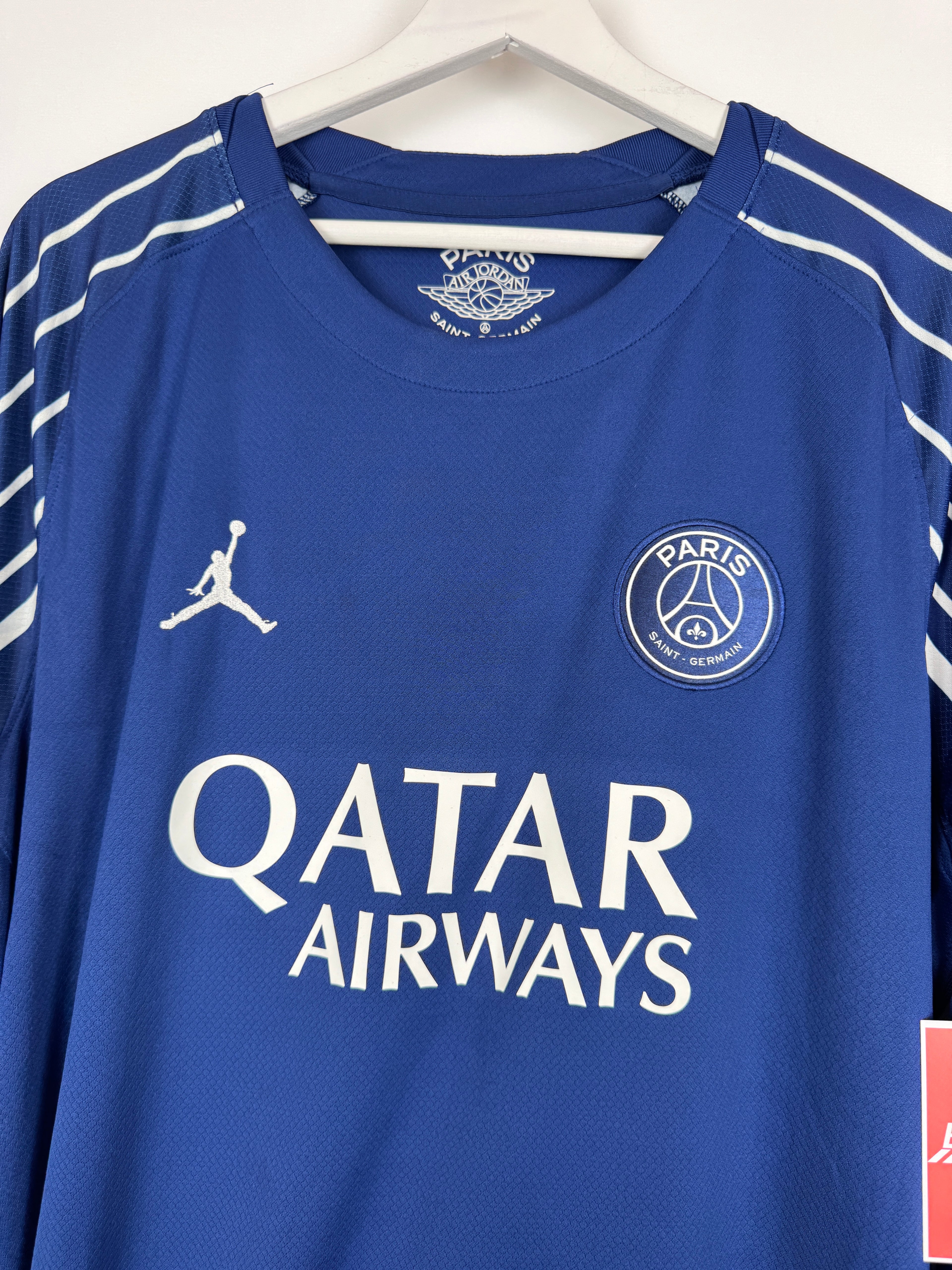 PSG FOOTBALL JERSEY 1997/1998 HOME - NGOTTY #4 (S)