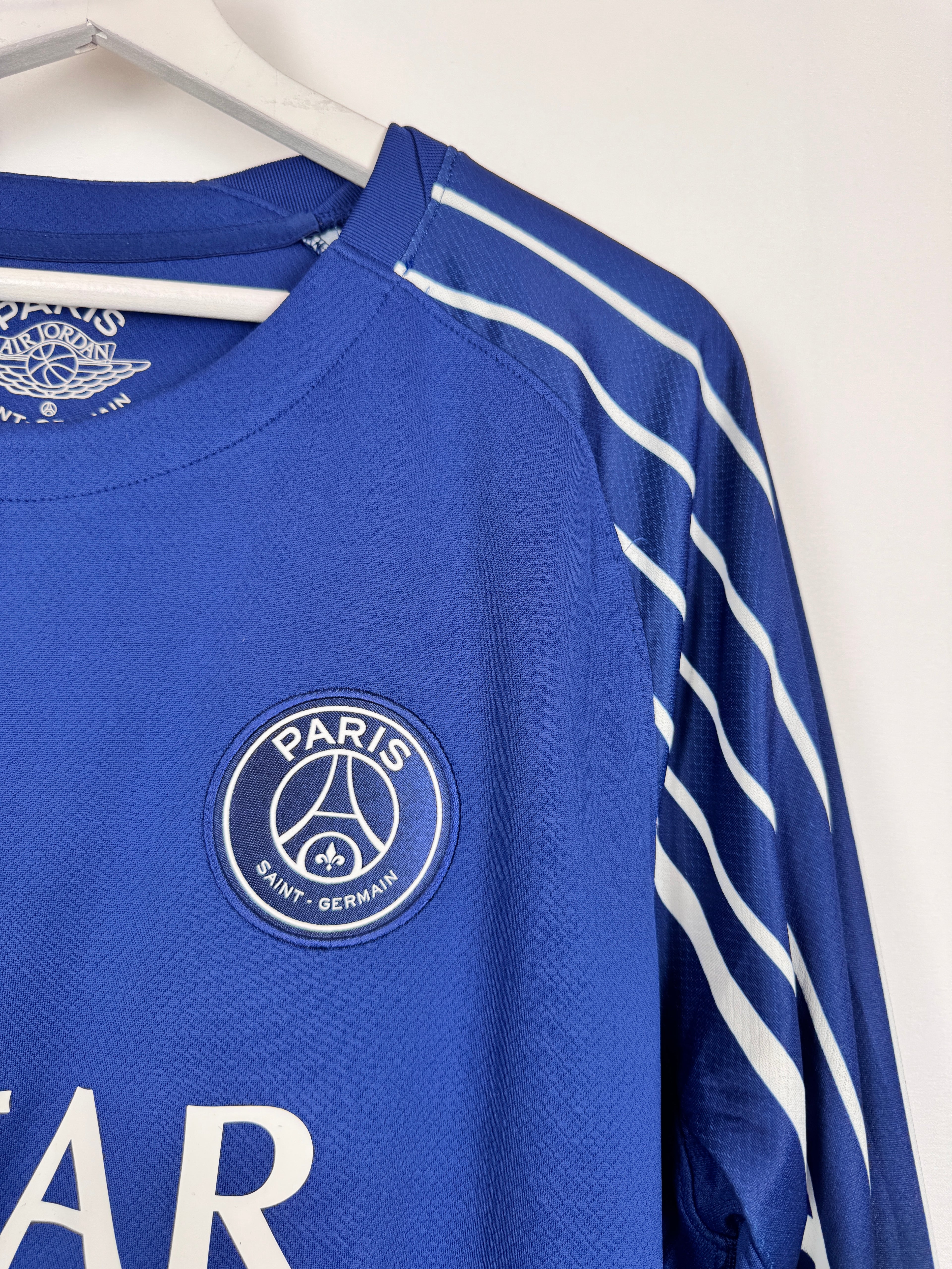PSG FOOTBALL JERSEY 1997/1998 HOME - NGOTTY #4 (S)