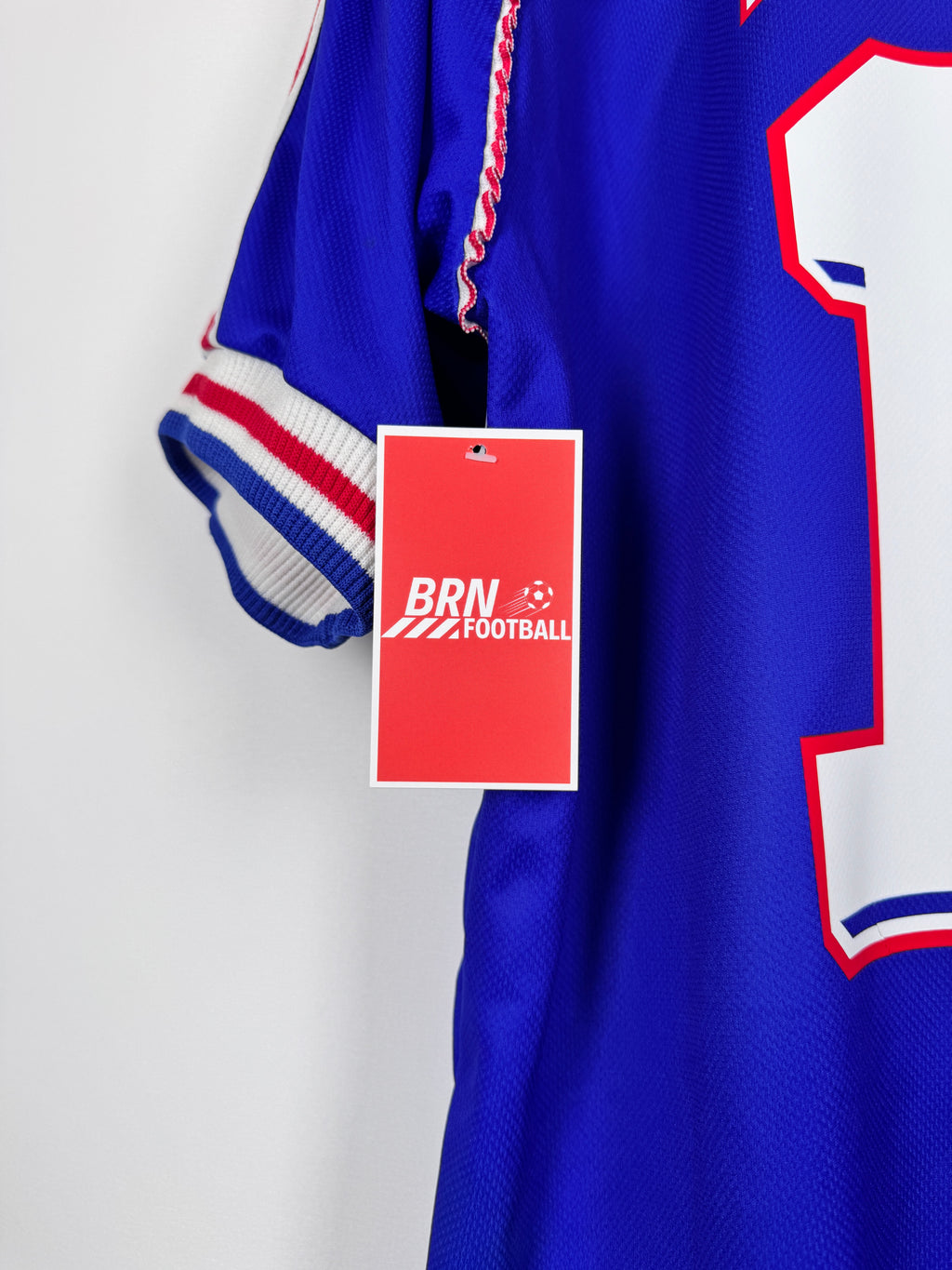 PSG FOOTBALL JERSEY 1997/1998 HOME - NGOTTY #4 (S)
