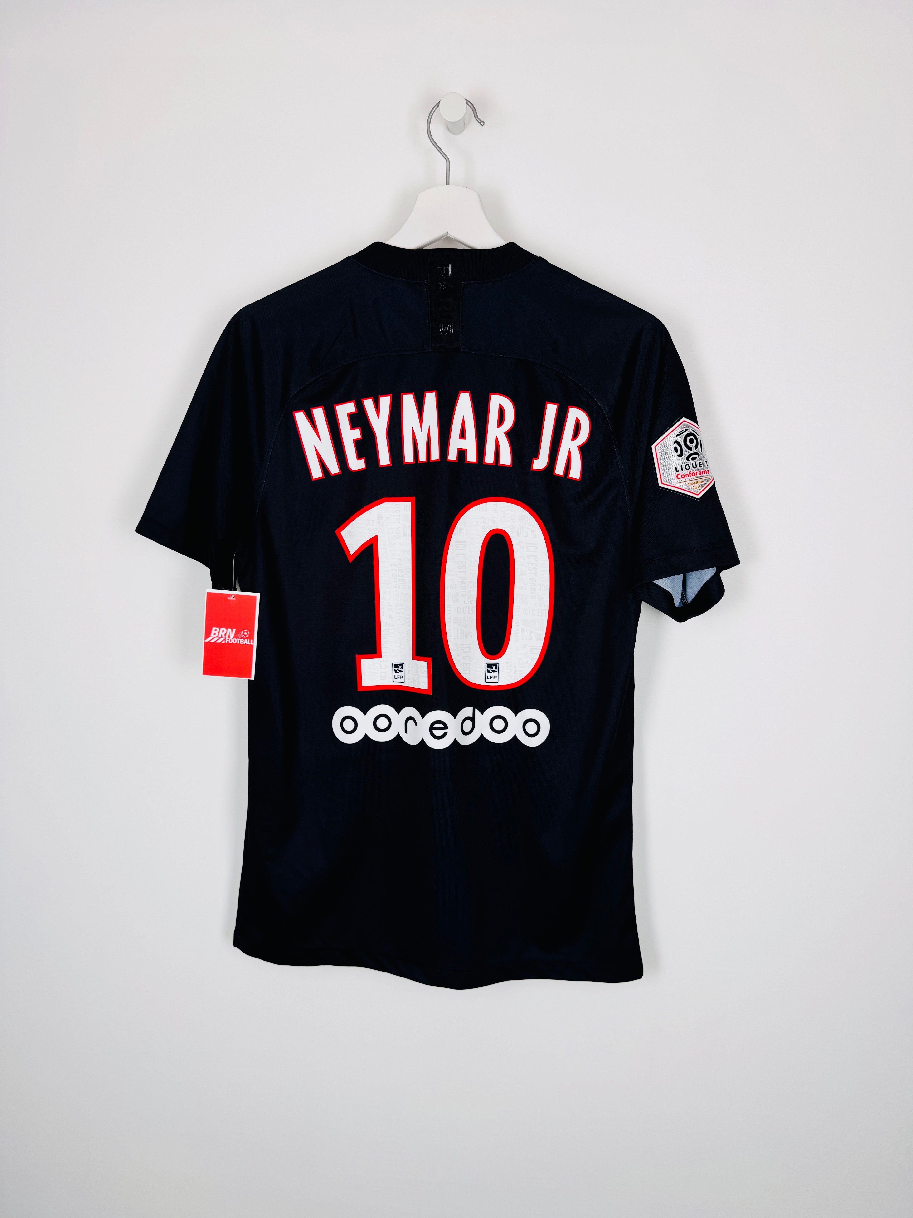 PSG FOOTBALL JERSEY 1997/1998 HOME - NGOTTY #4 (S)