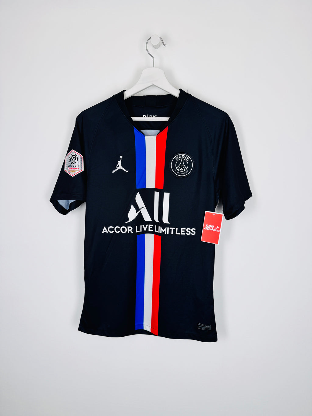 PSG FOOTBALL JERSEY 1997/1998 HOME - NGOTTY #4 (S)