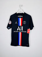 PSG FOOTBALL JERSEY 1997/1998 HOME - NGOTTY #4 (S)