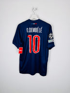 PSG FOOTBALL JERSEY 1997/1998 HOME - NGOTTY #4 (S)