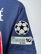 PSG FOOTBALL JERSEY 1997/1998 HOME - NGOTTY #4 (S)