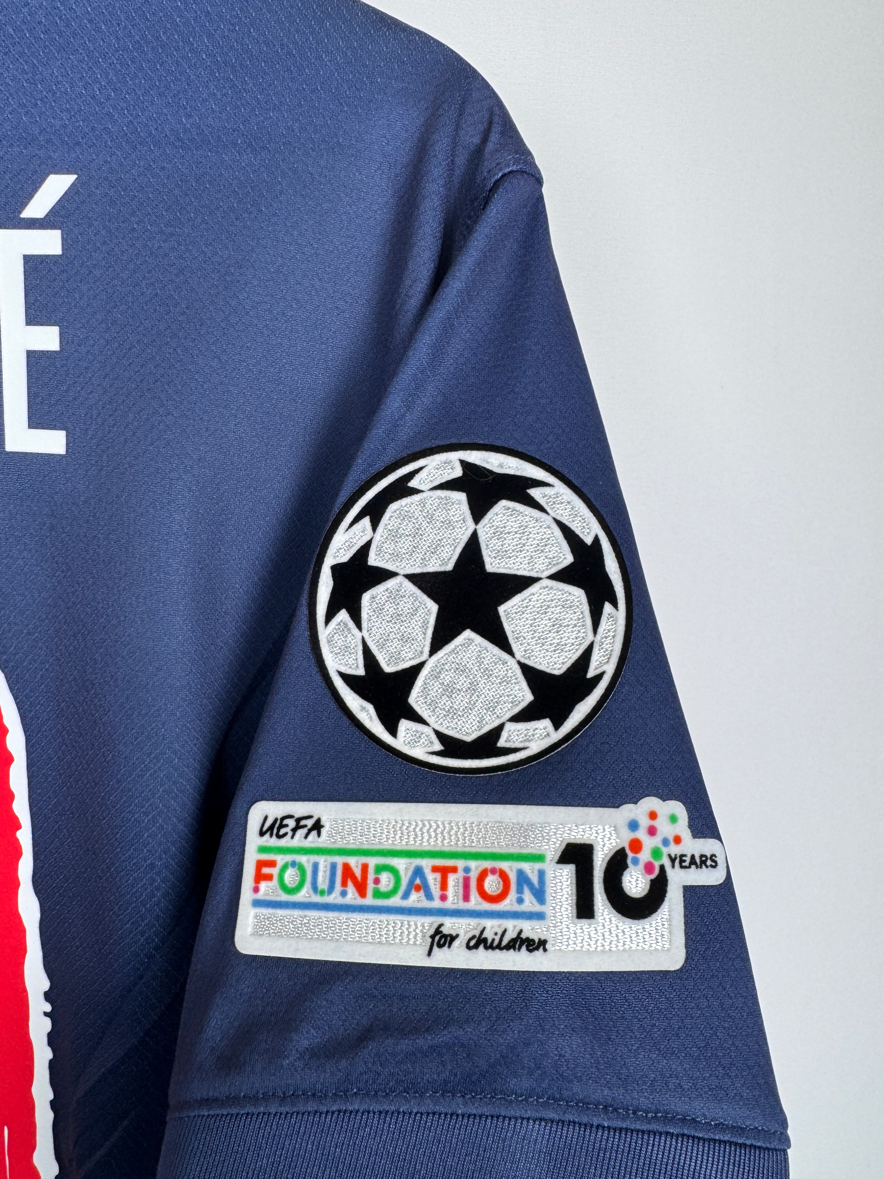 PSG FOOTBALL JERSEY 1997/1998 HOME - NGOTTY #4 (S)
