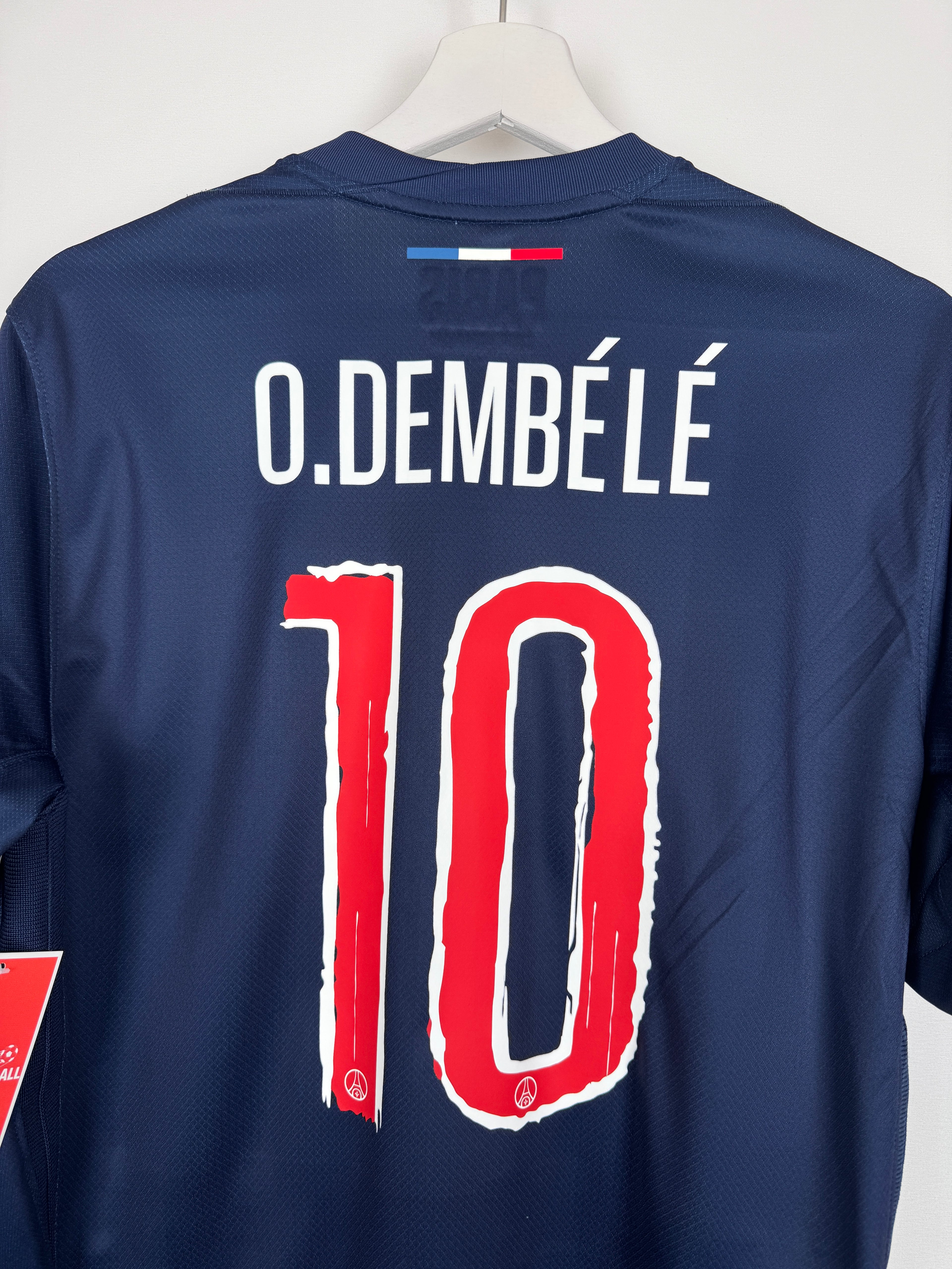 PSG FOOTBALL JERSEY 1997/1998 HOME - NGOTTY #4 (S)
