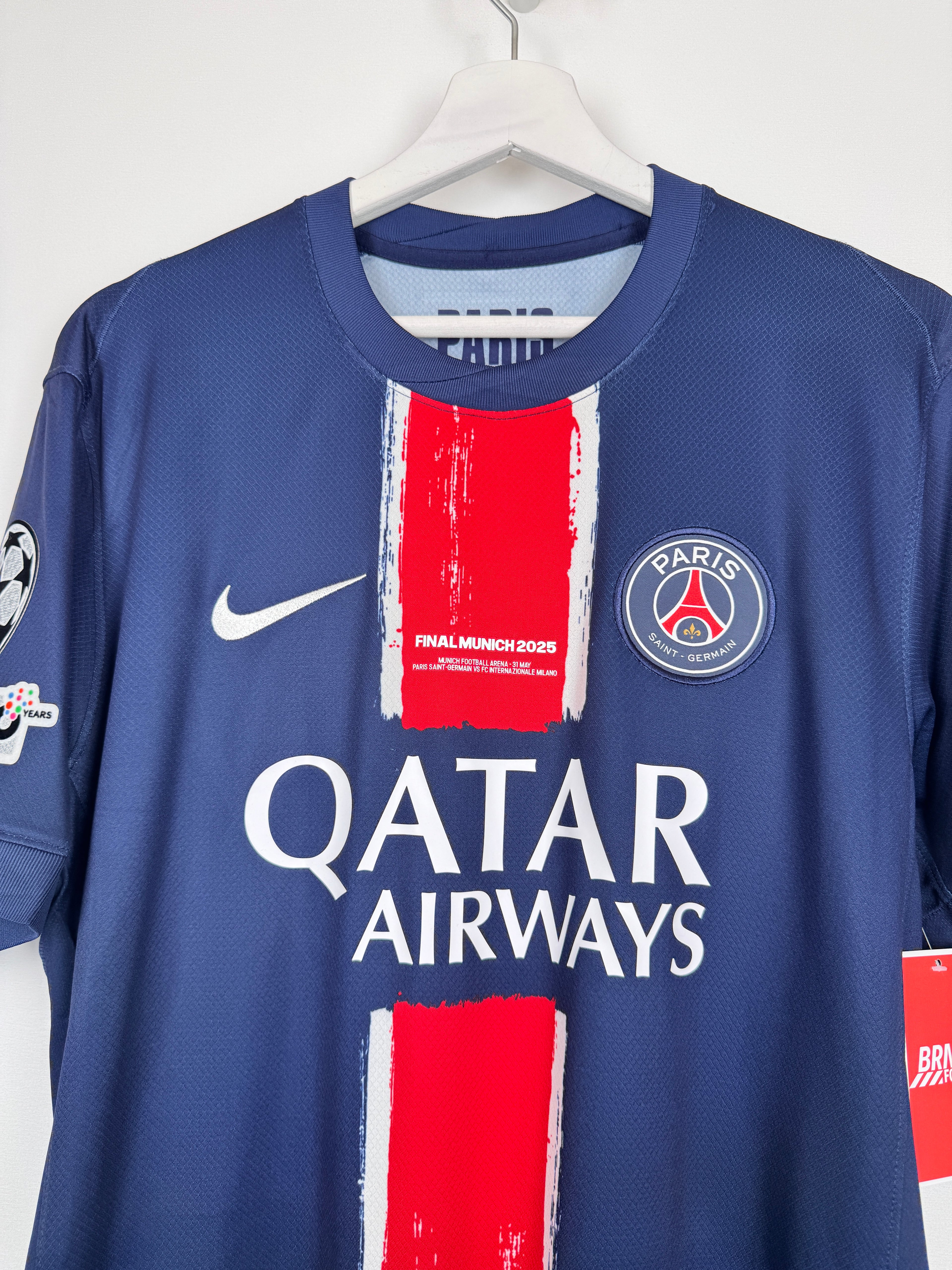 PSG FOOTBALL JERSEY 1997/1998 HOME - NGOTTY #4 (S)