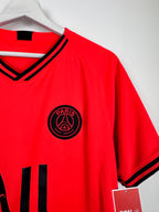 PSG FOOTBALL JERSEY 1997/1998 HOME - NGOTTY #4 (S)