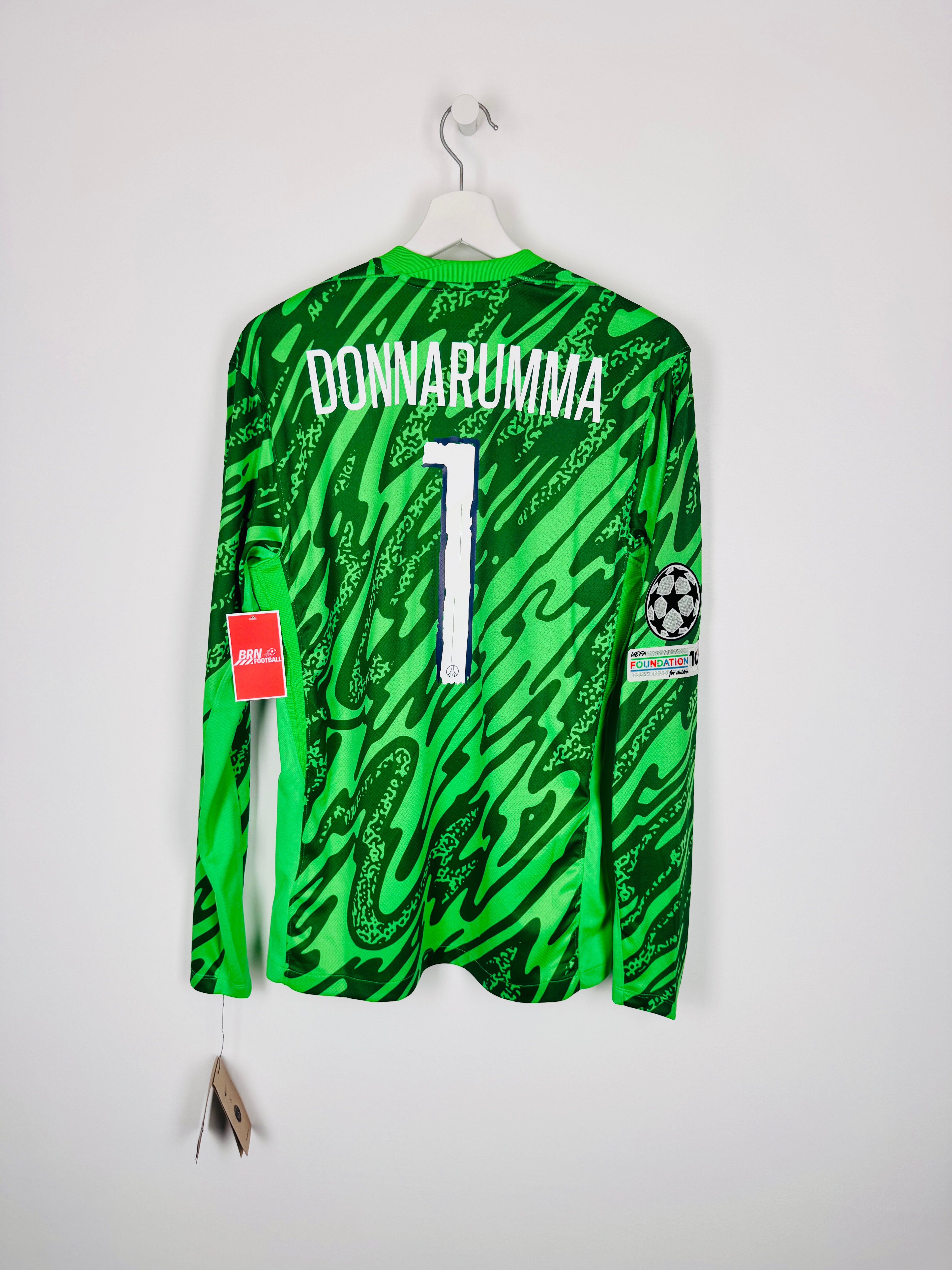 PSG FOOTBALL JERSEY 1997/1998 HOME - NGOTTY #4 (S)
