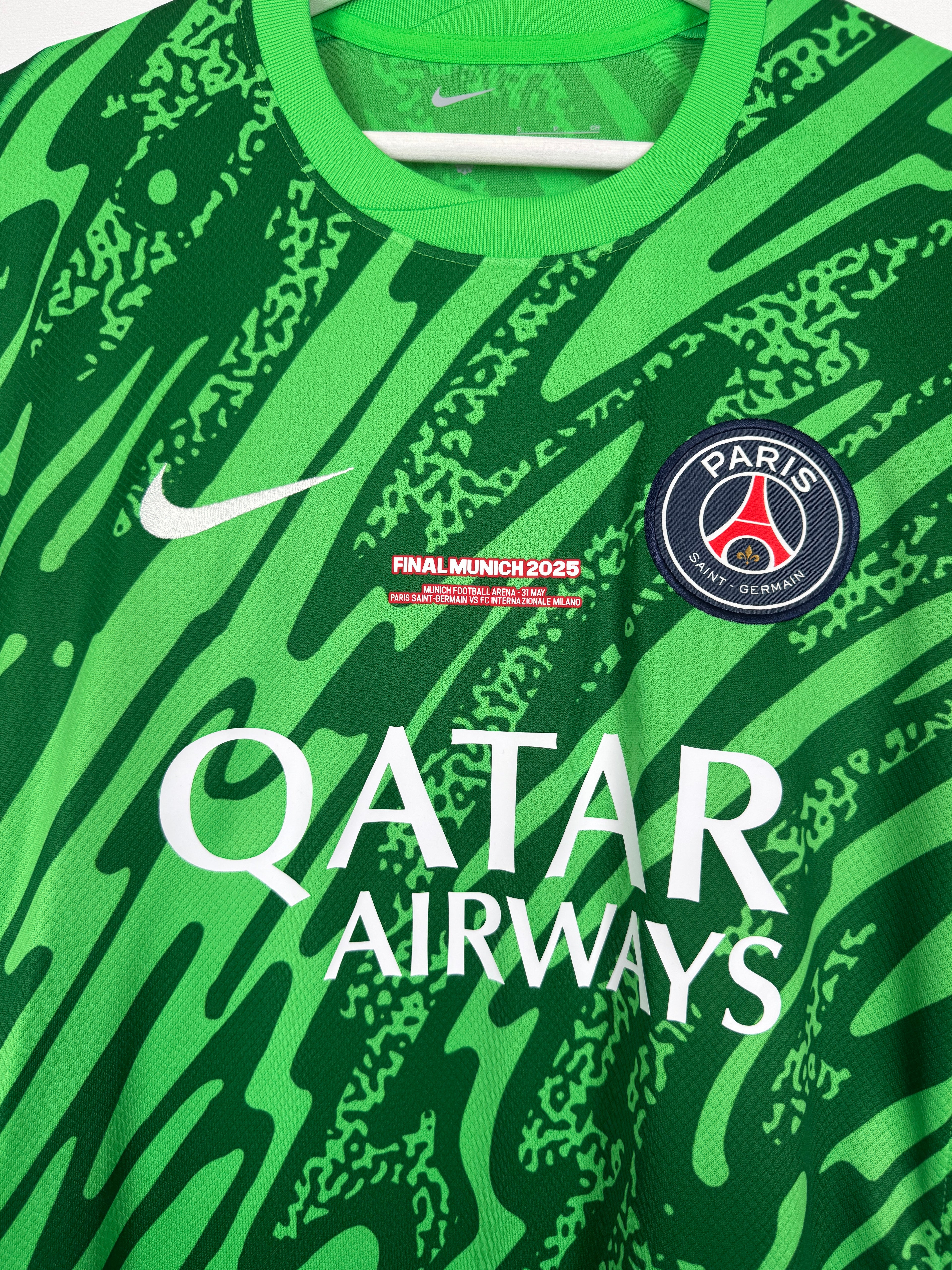 PSG FOOTBALL JERSEY 1997/1998 HOME - NGOTTY #4 (S)