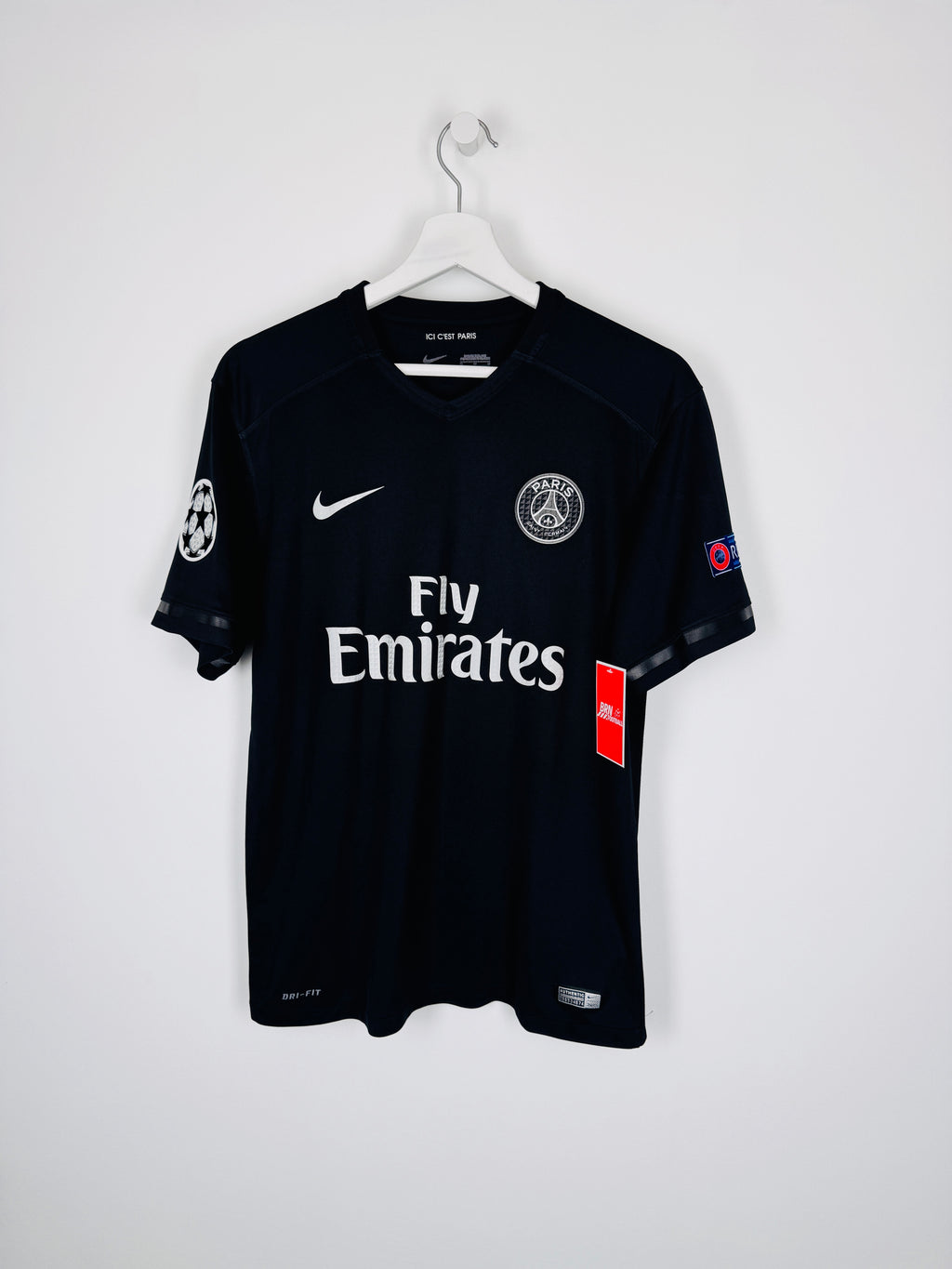 PSG FOOTBALL JERSEY 1997/1998 HOME - NGOTTY #4 (S)