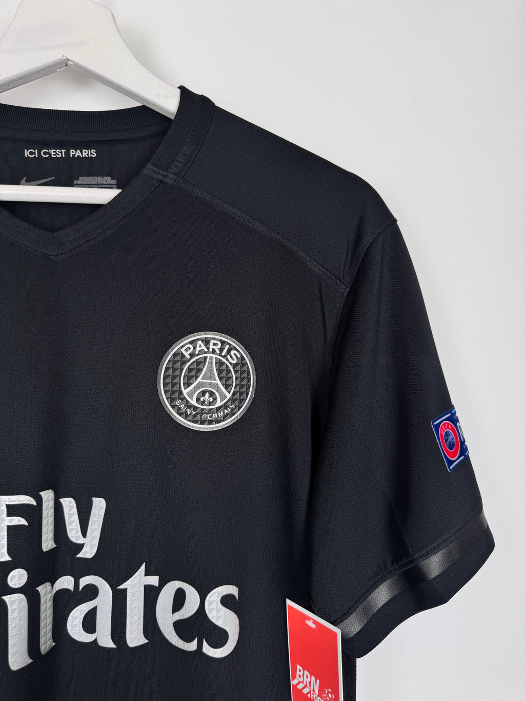 PSG FOOTBALL JERSEY 1997/1998 HOME - NGOTTY #4 (S)