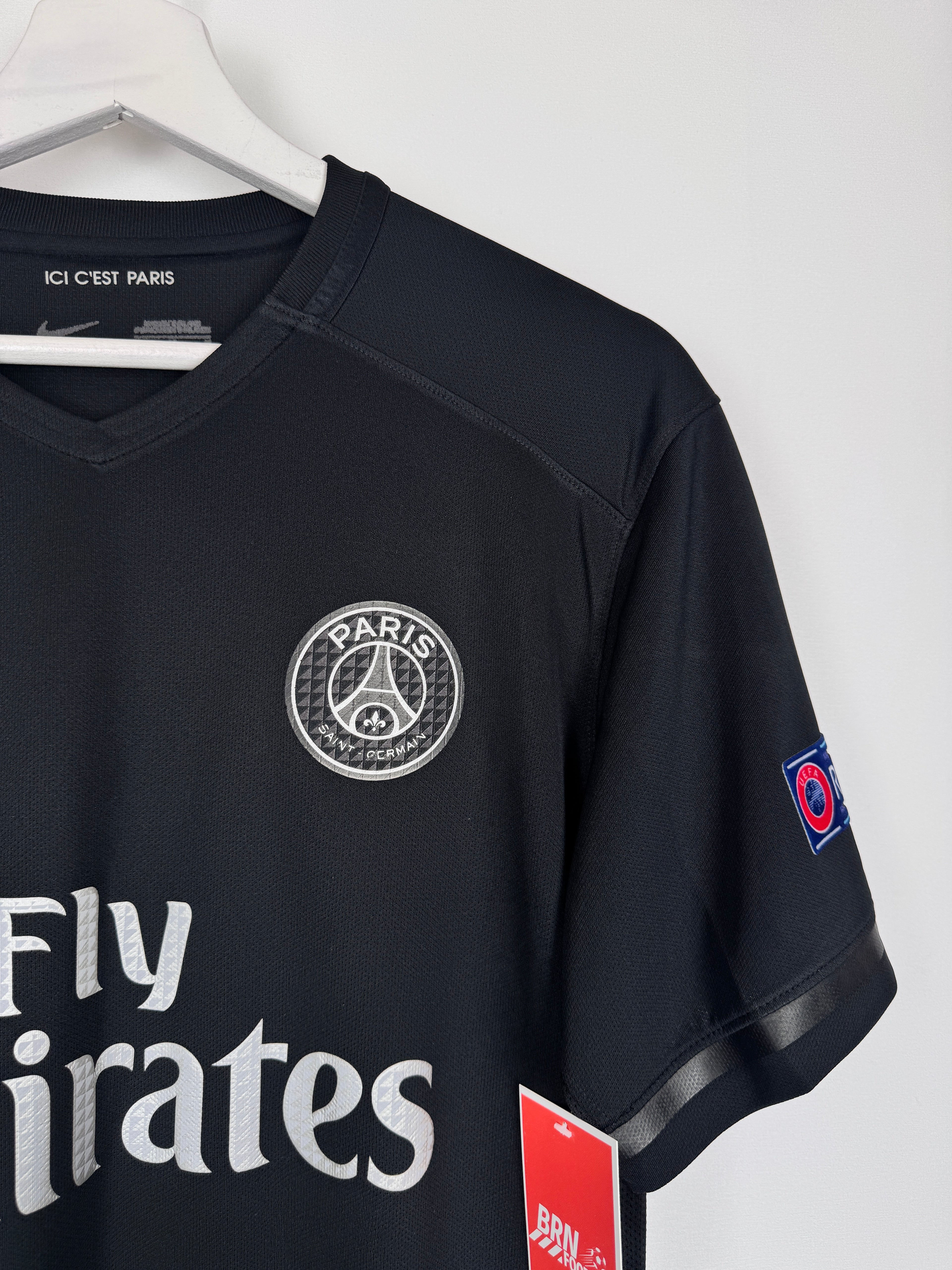 PSG FOOTBALL JERSEY 1997/1998 HOME - NGOTTY #4 (S)