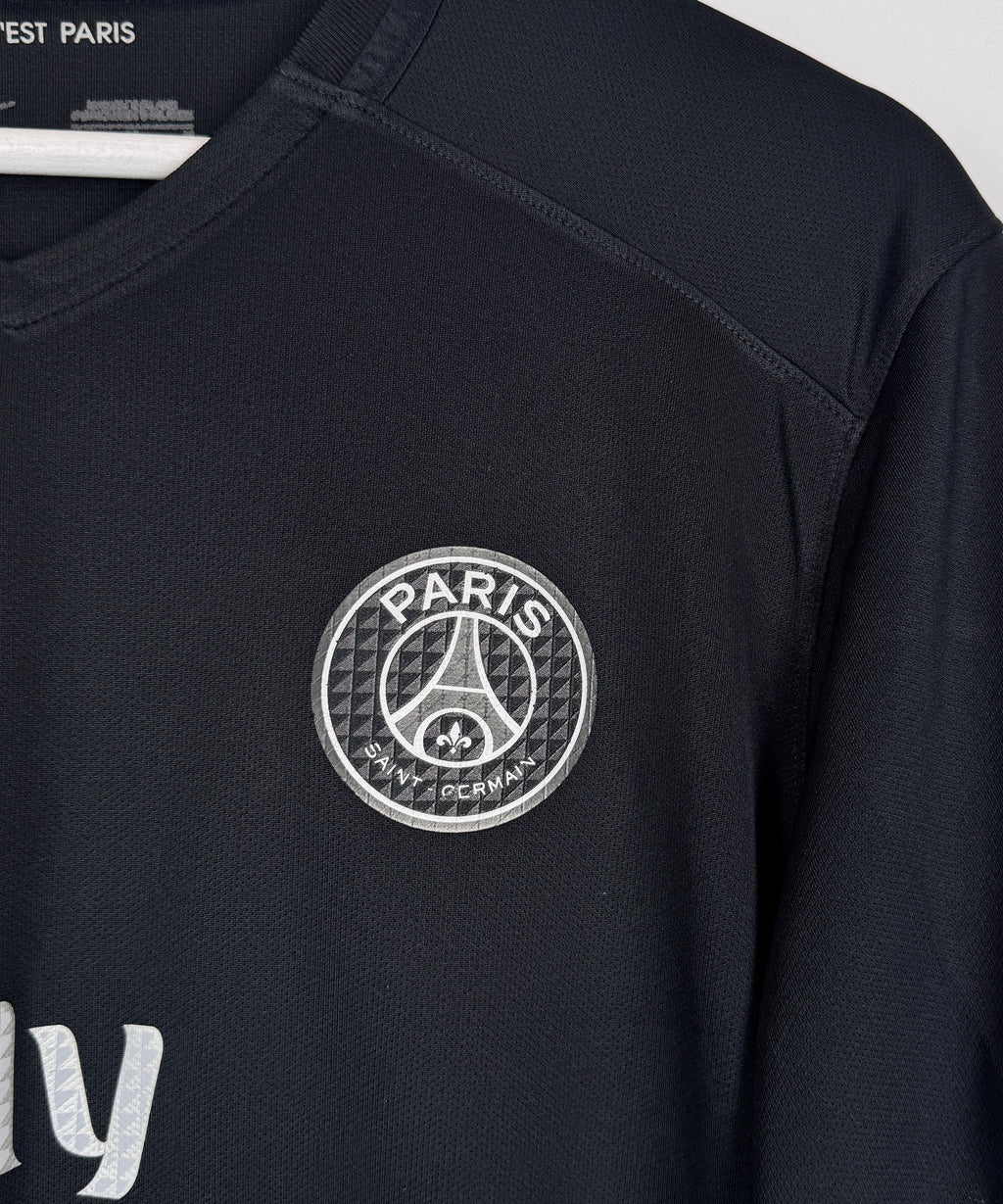 PSG FOOTBALL JERSEY 1997/1998 HOME - NGOTTY #4 (S)
