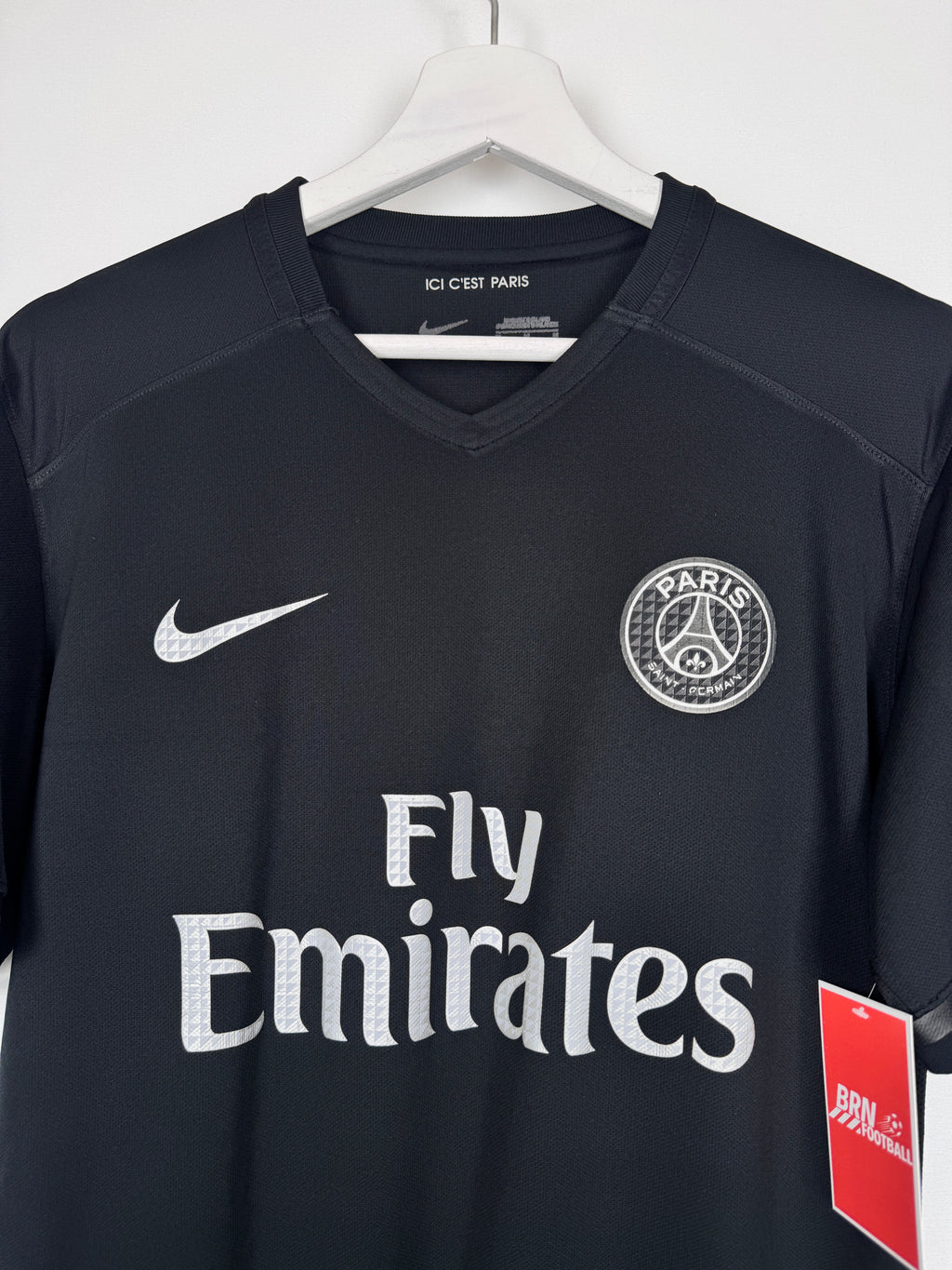 PSG FOOTBALL JERSEY 1997/1998 HOME - NGOTTY #4 (S)
